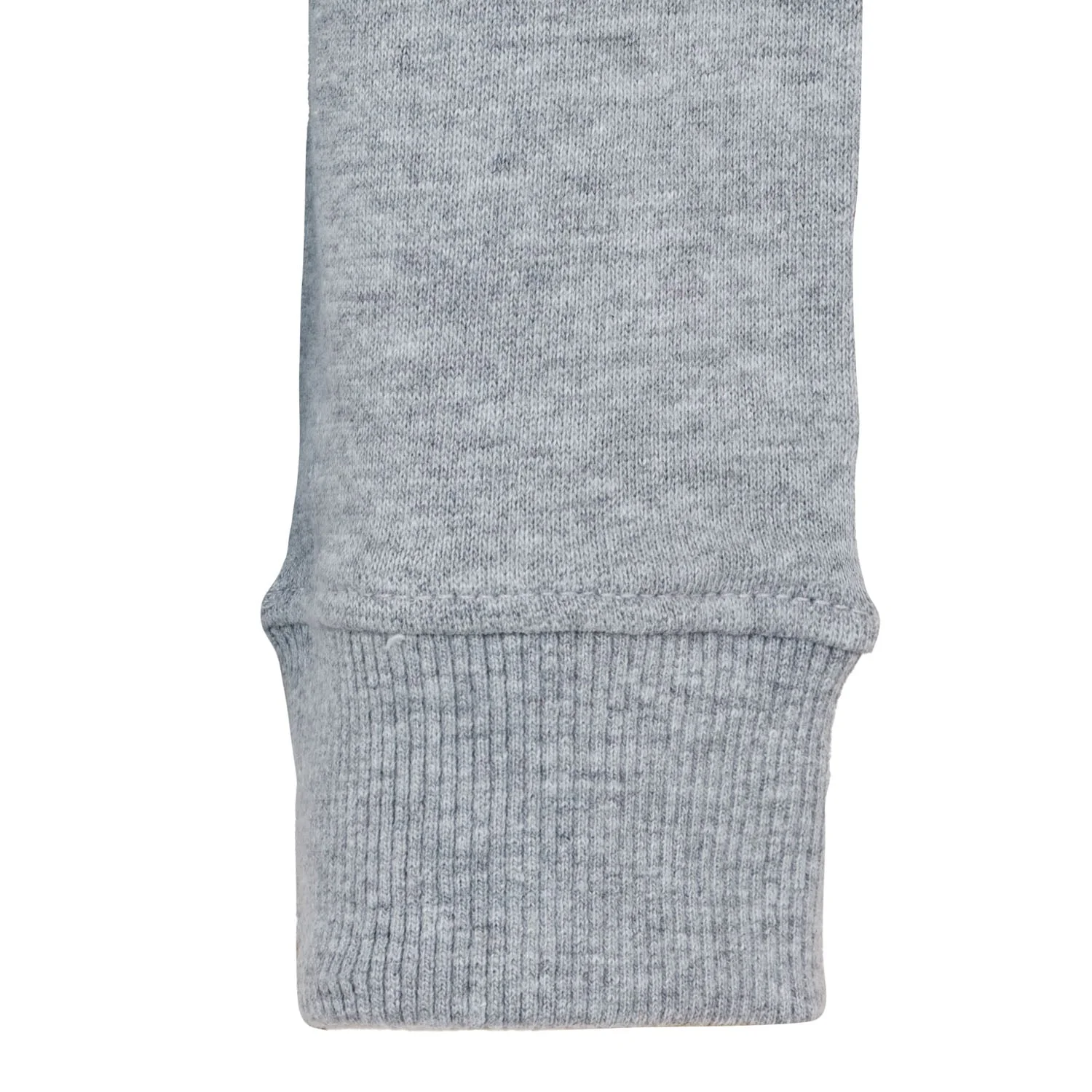 Kids Essentials Color Crest Full Zip Hoody Light Grey - Image 5