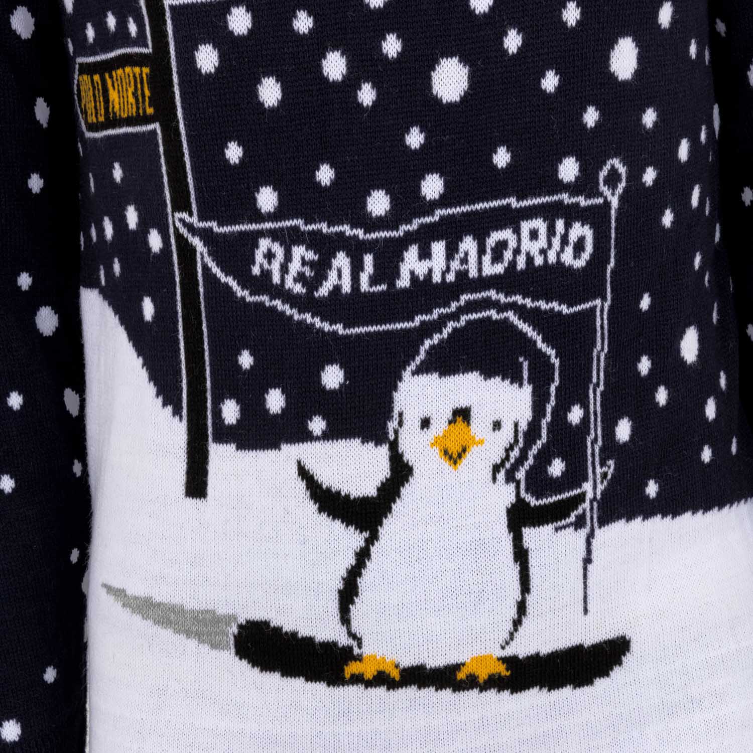 Kids Christmas Sweater Ski Penguin - Image 4