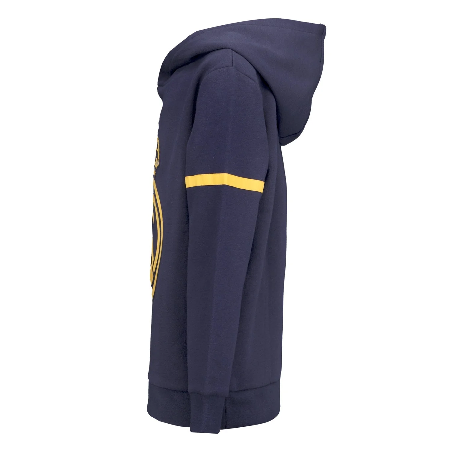Kids Kids on Tour Real Madrid Embossed Crest Hoodie - Image 3