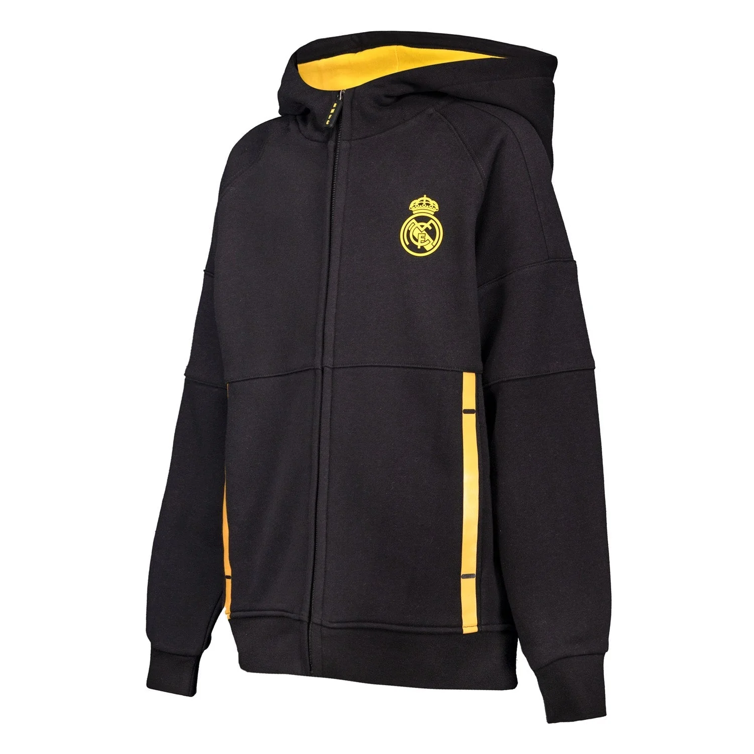 Kids Kids on Tour Real Madrid Taped Pocket Tracksuit Zip Hoodie - Image 2
