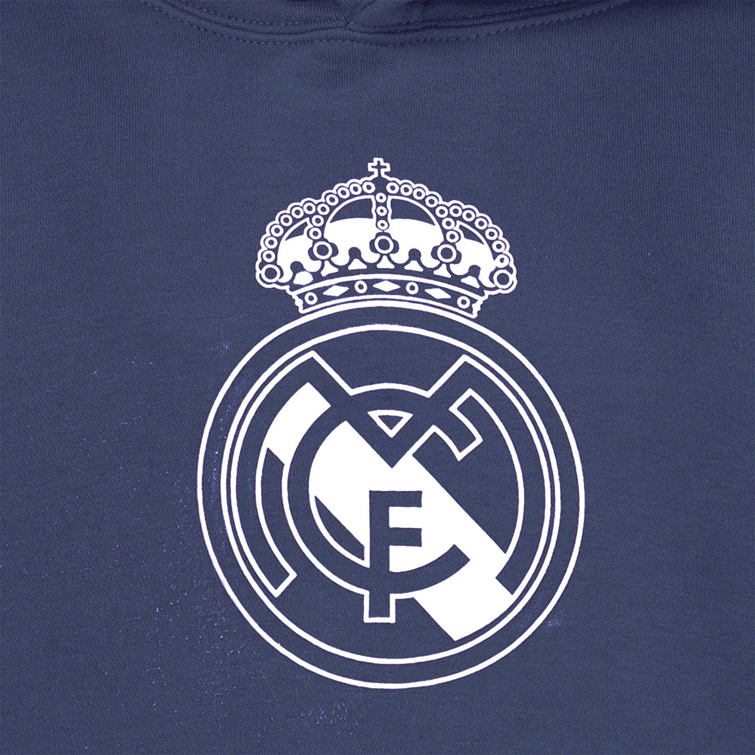 Kids Color Crest Hoodie Navy Real Madrid - Image 3
