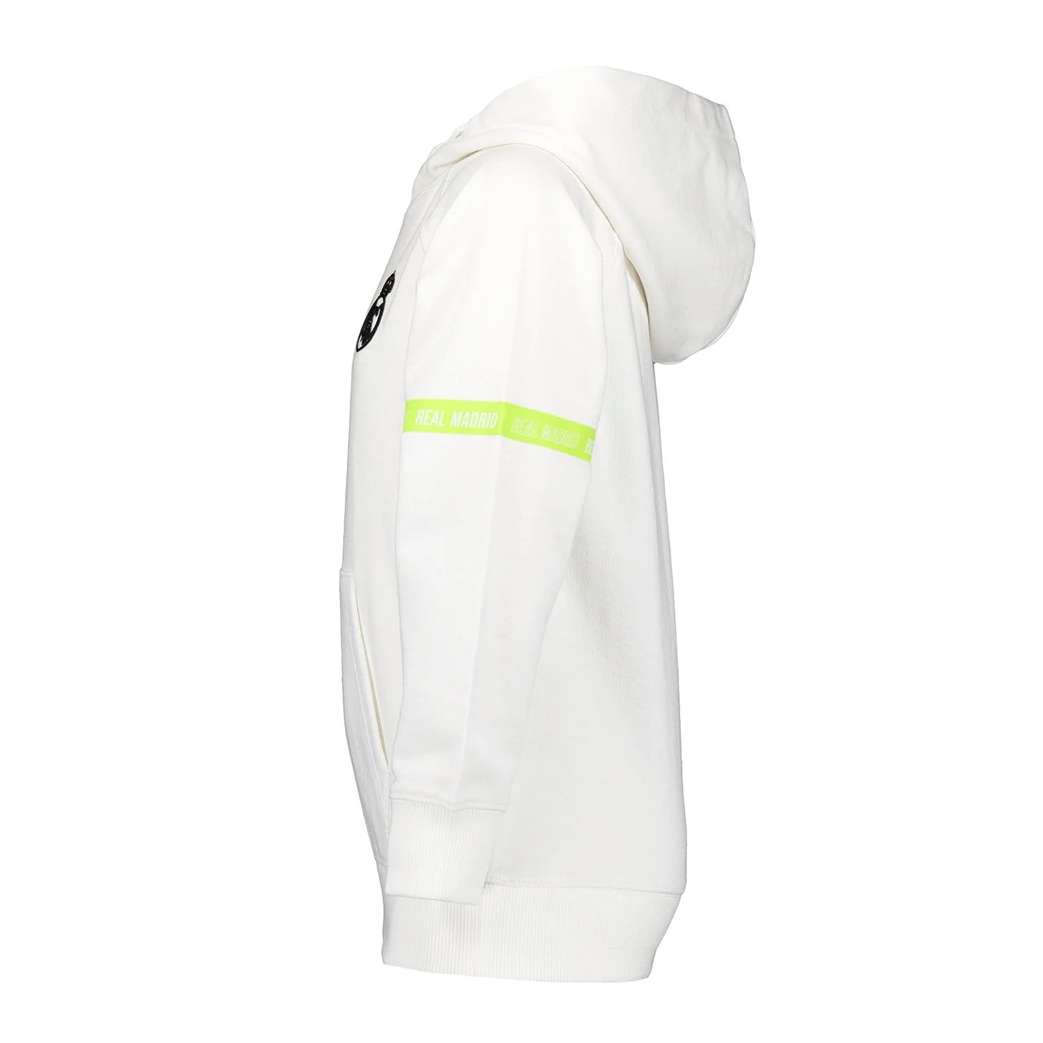 Kids Hoodie Fan Kids Tape Sleeve White Real Madrid - Image 3