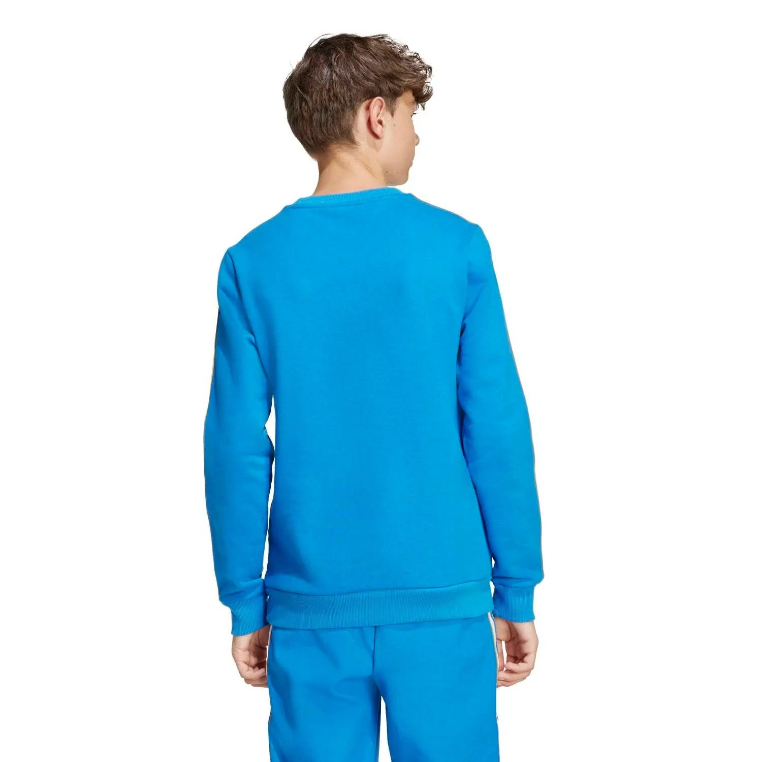 Kids adidas Originals Terrace Icons Sweatshirt 25/26 Blue - Image 3