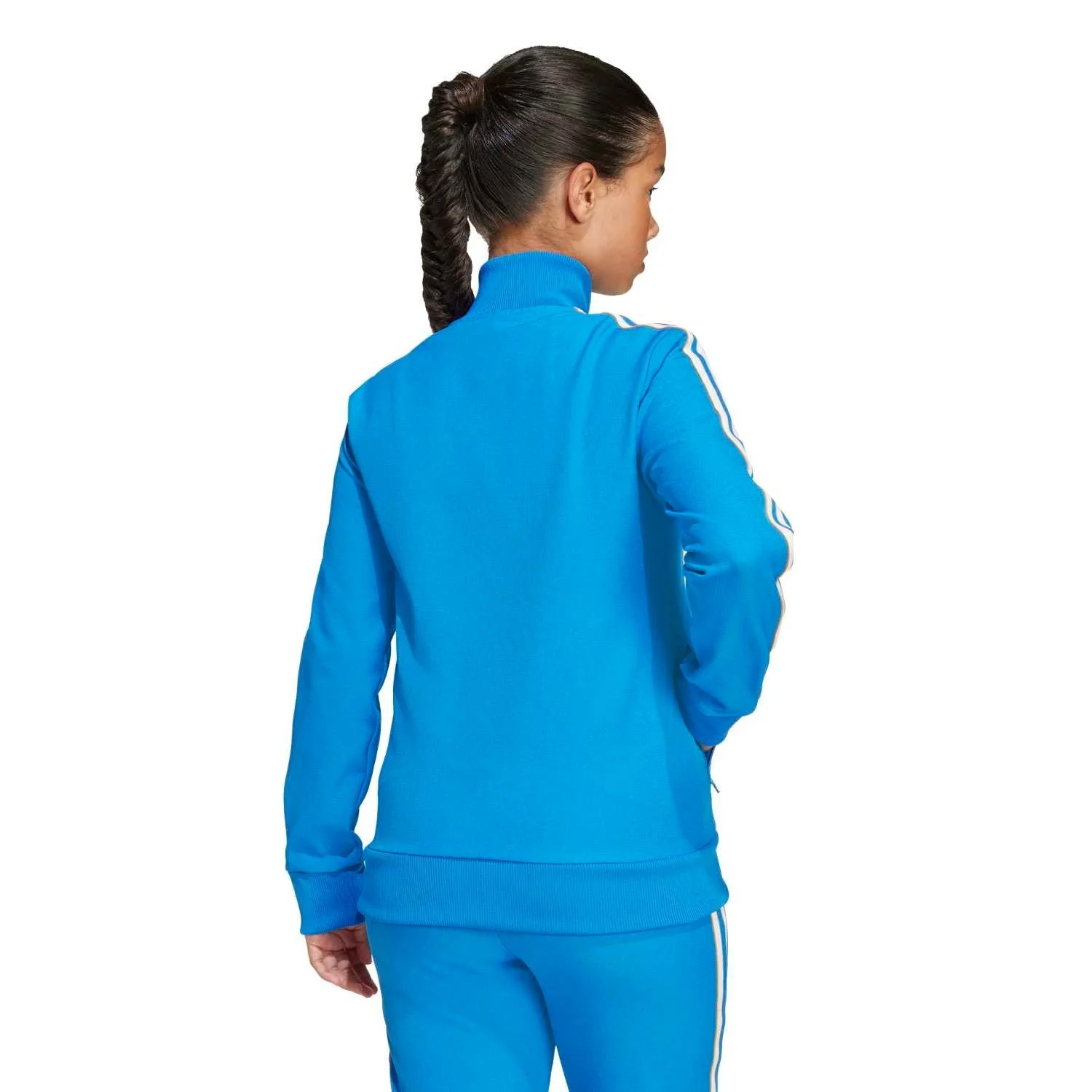 Kids adidas Originals Terrace Icons Track Top 25/26 Blue - Image 3