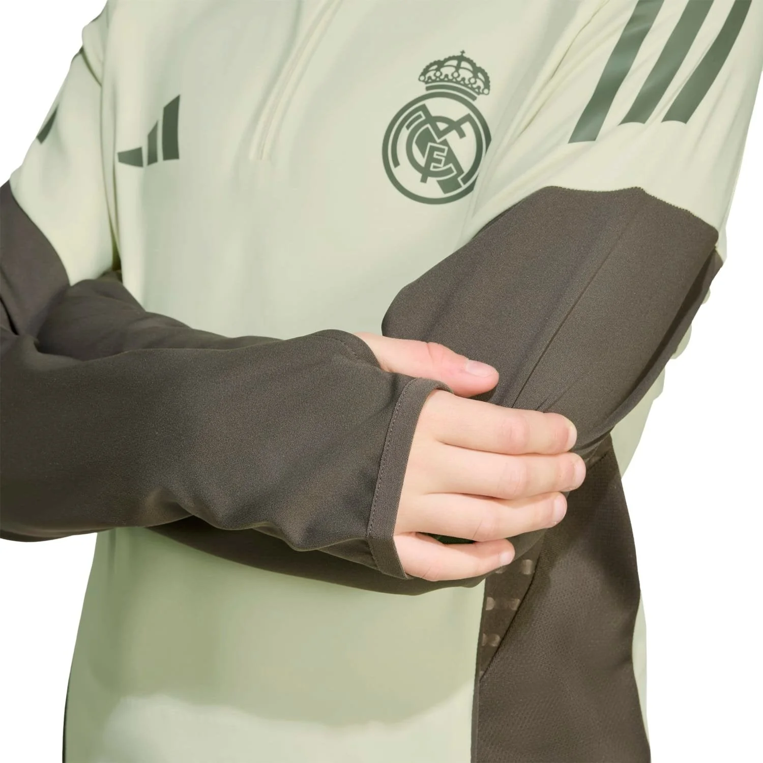 Kids adidas Training Top 25/26 Lime Green - Image 5