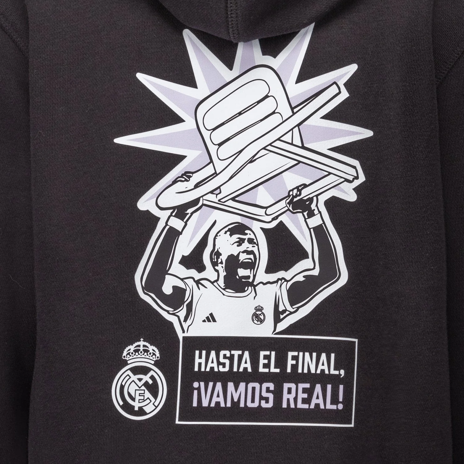 Kids Hoodie Alaba adidas Magic Moments Black - Image 3