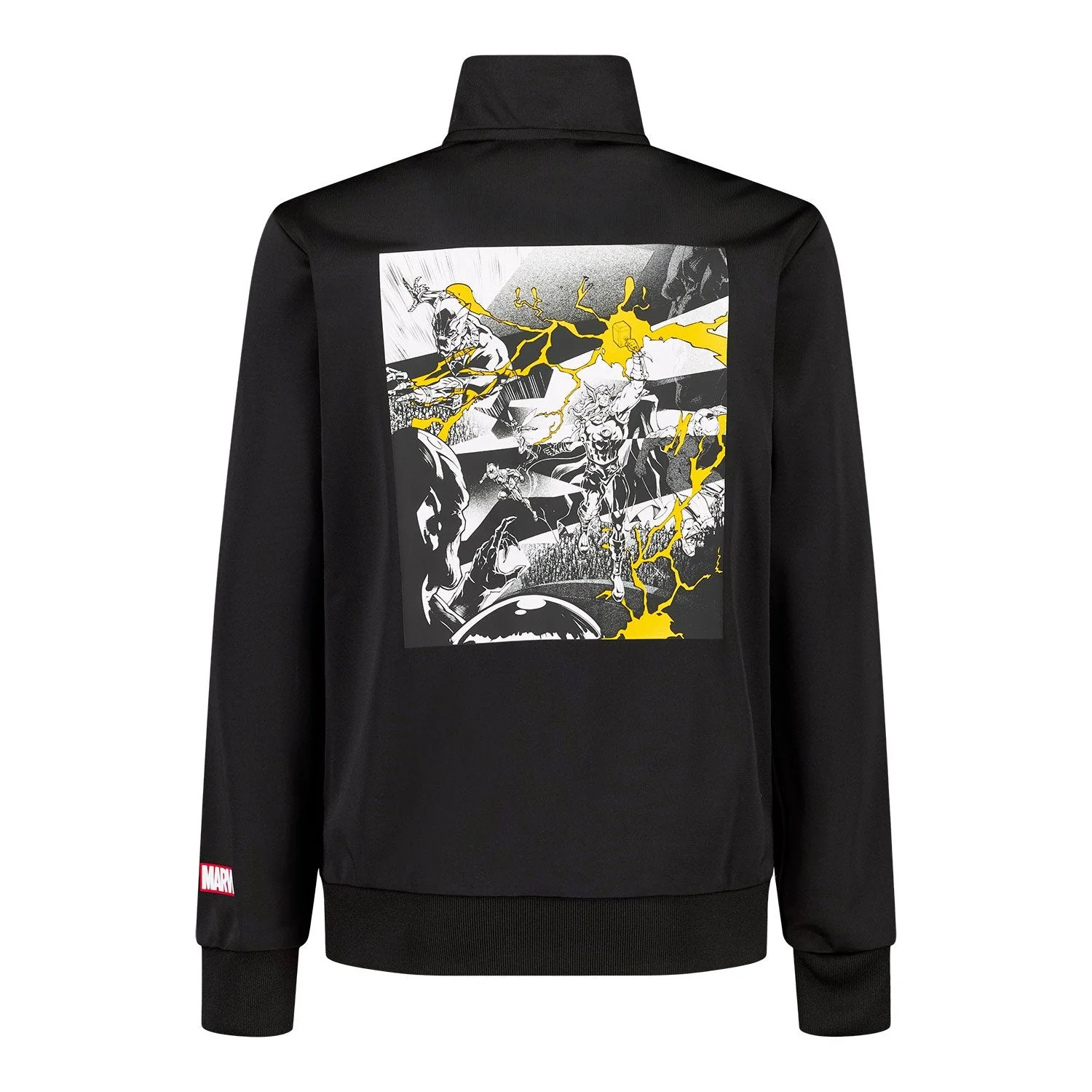 Youth adidas Marvel Track Top 25/26 Black - Image 4