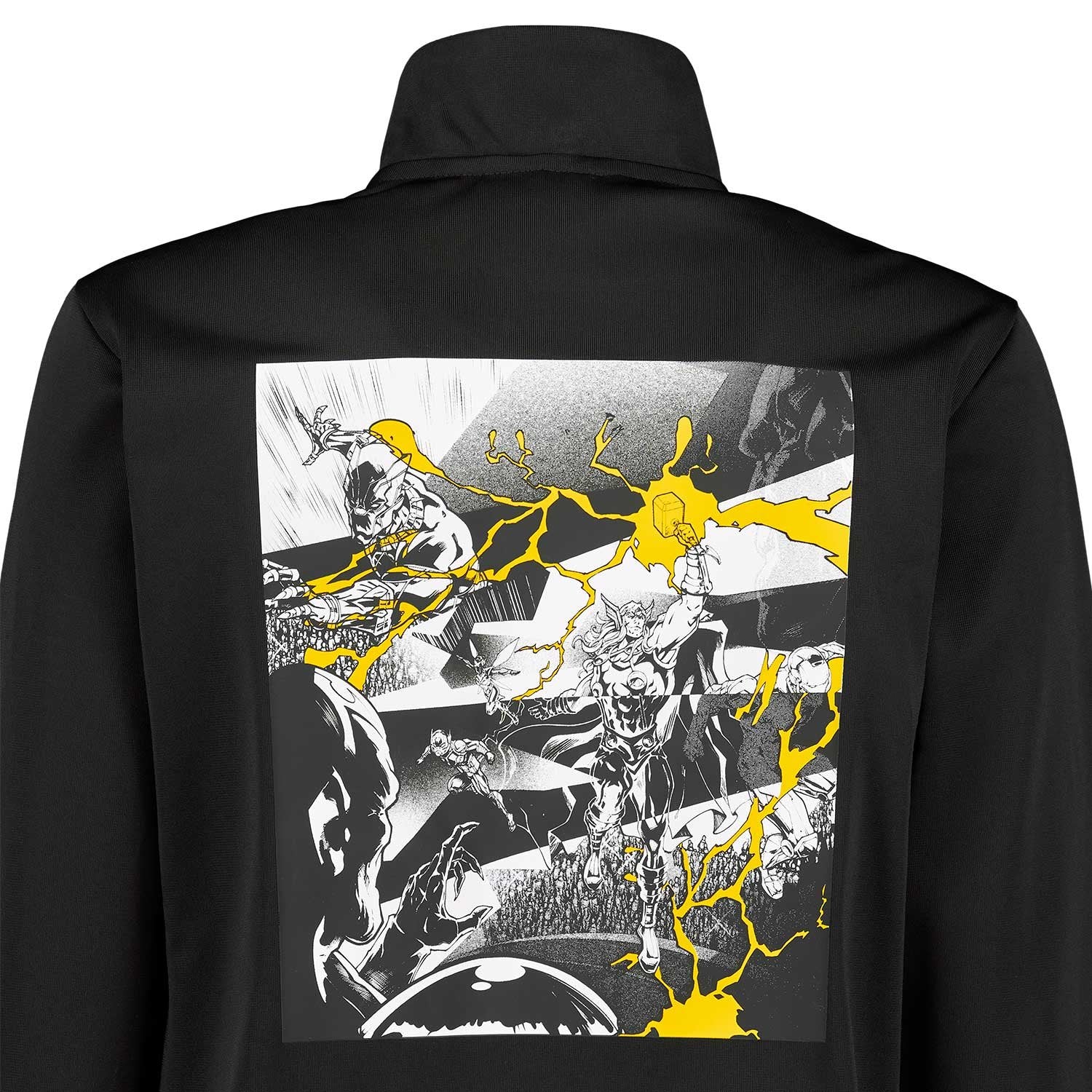 Youth adidas Marvel Track Top 25/26 Black - Image 5