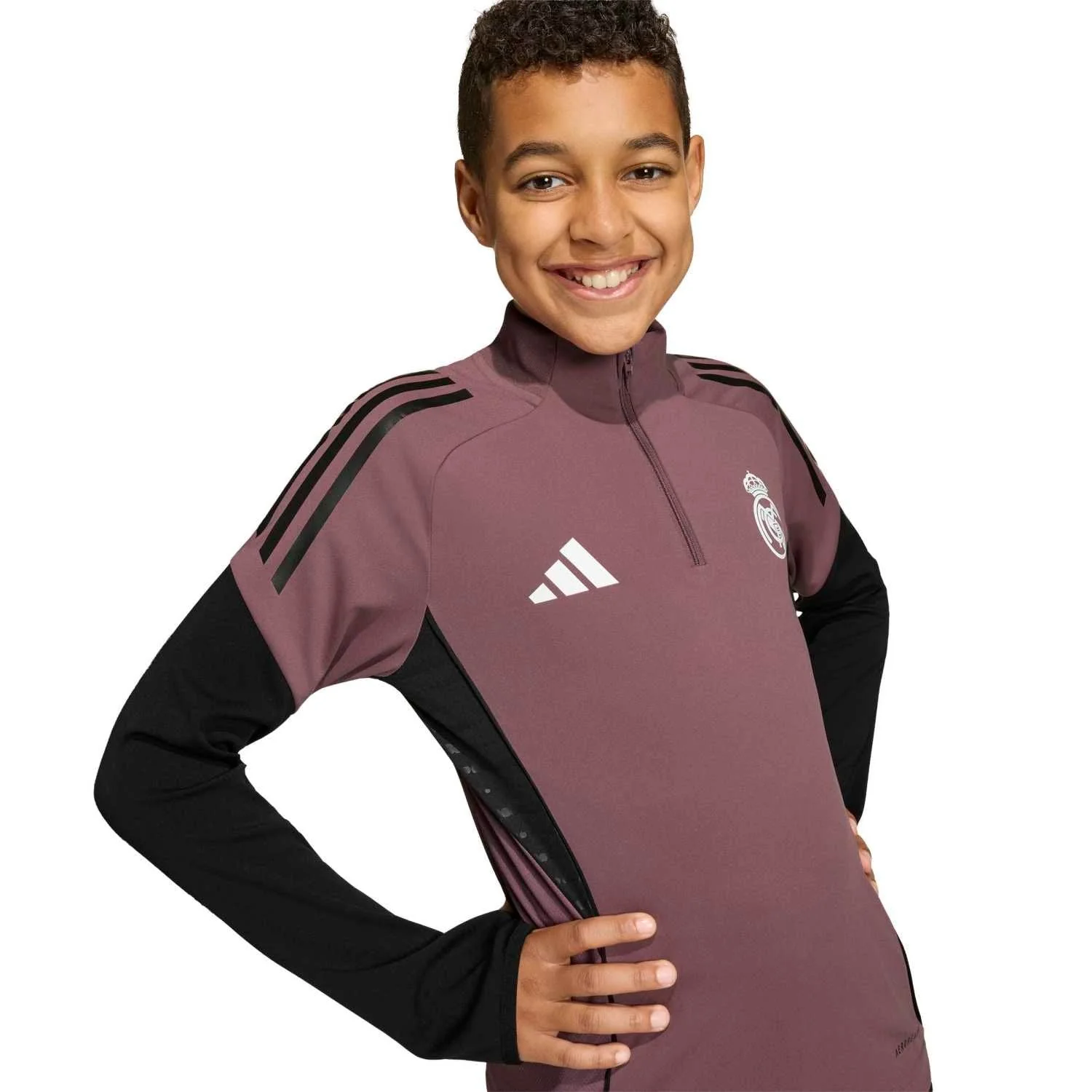 Youth adidas Training Top 25/26 Purple - Image 3