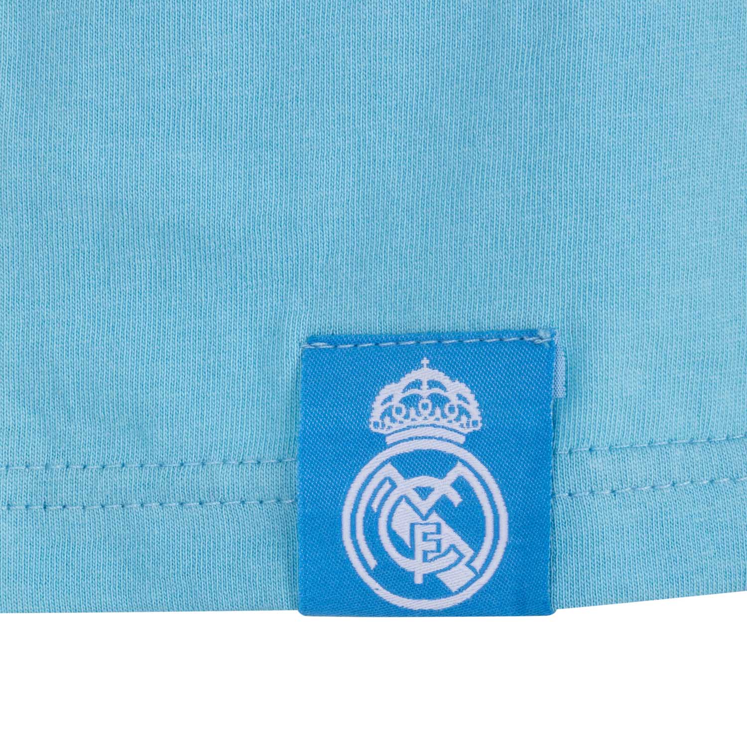 Kids Essentials Color Crest T-Shirt Light Blue - Image 3
