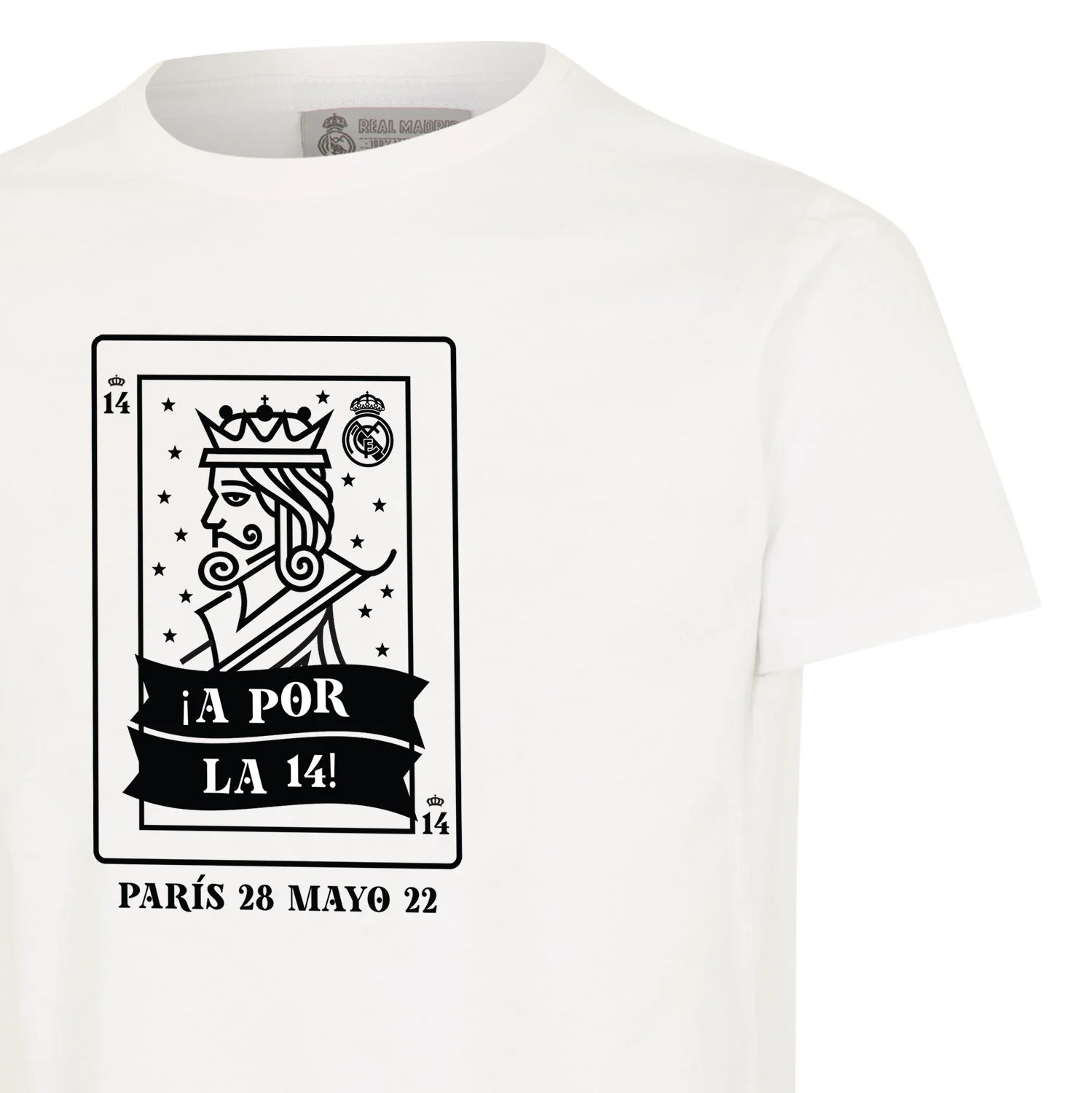 Kids A Por La 14 T-Shirt White - Image 2