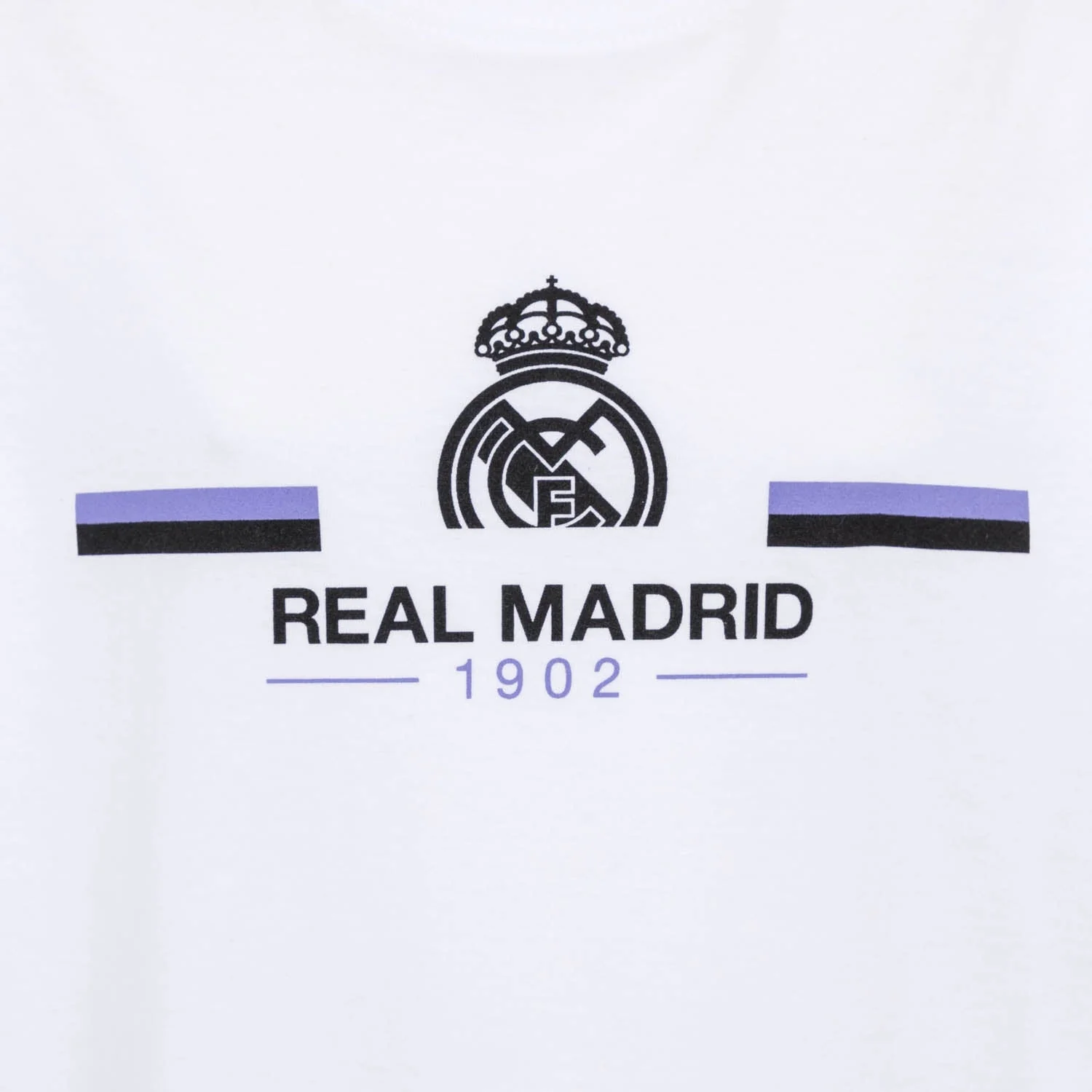 Kids 1902 T-Shirt White/Purple - Image 4