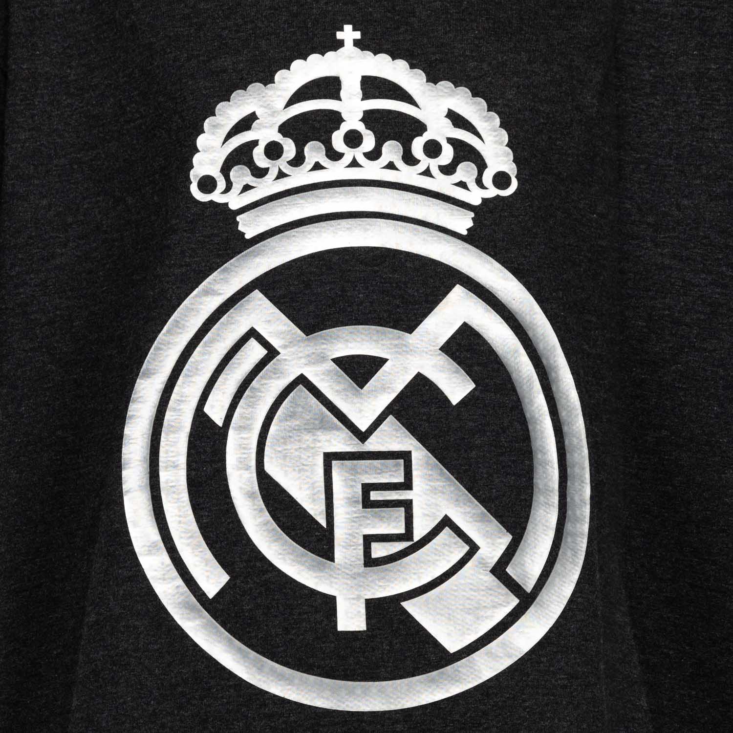 Kids Kids on Tour Real Madrid Hologram Crest T Shirt - Image 2