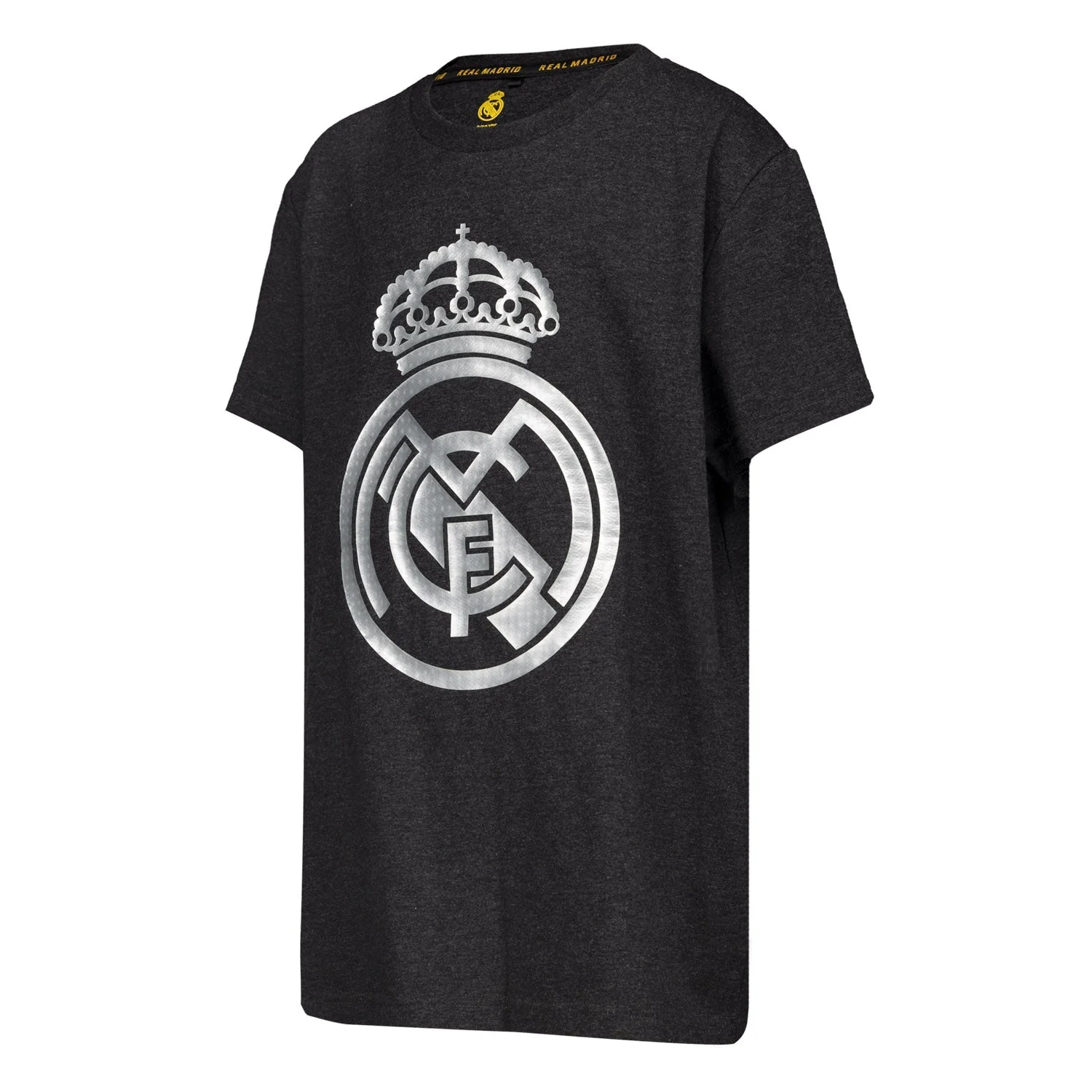 Kids Kids on Tour Real Madrid Hologram Crest T Shirt - Image 5