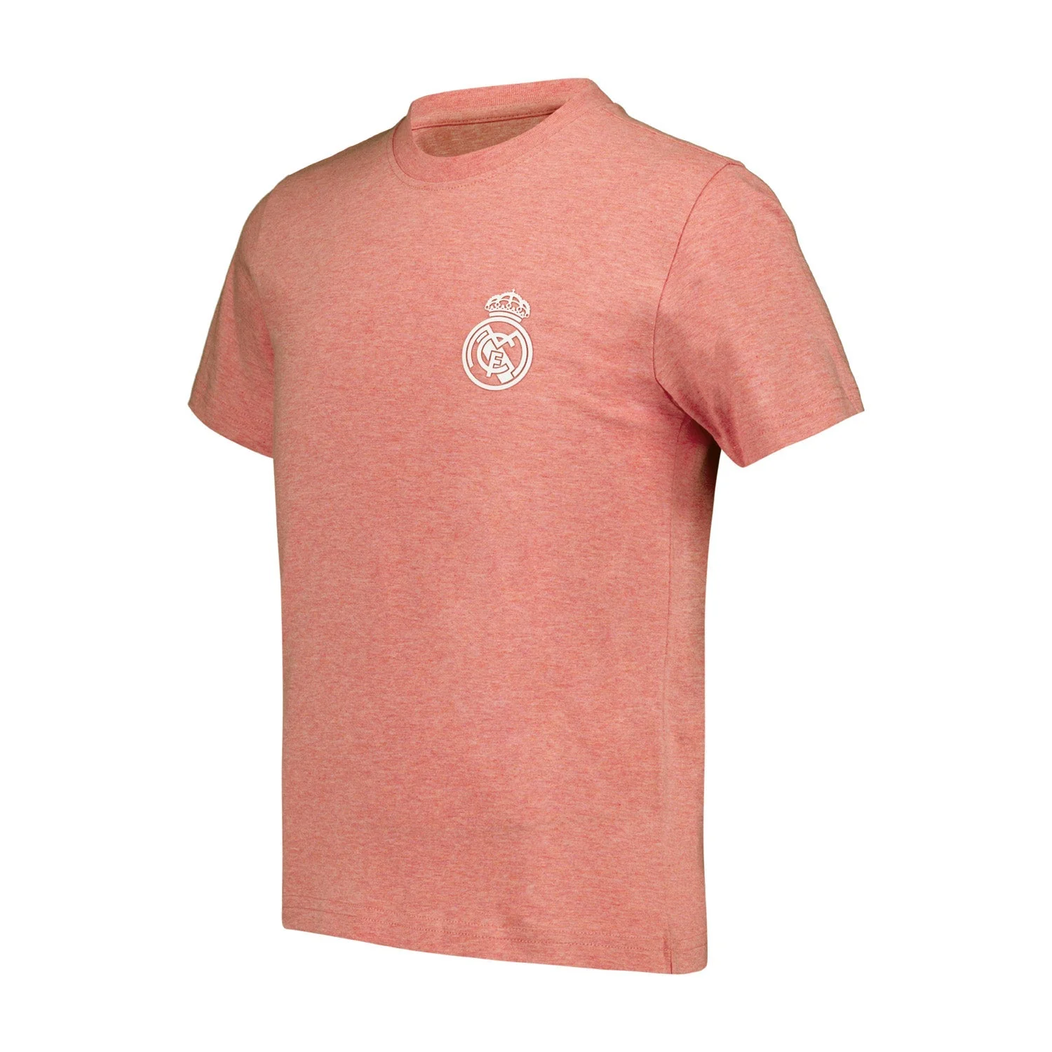 Kids ECO Essentials Real Madrid Color Crest T-Shirt Pink - Image 3