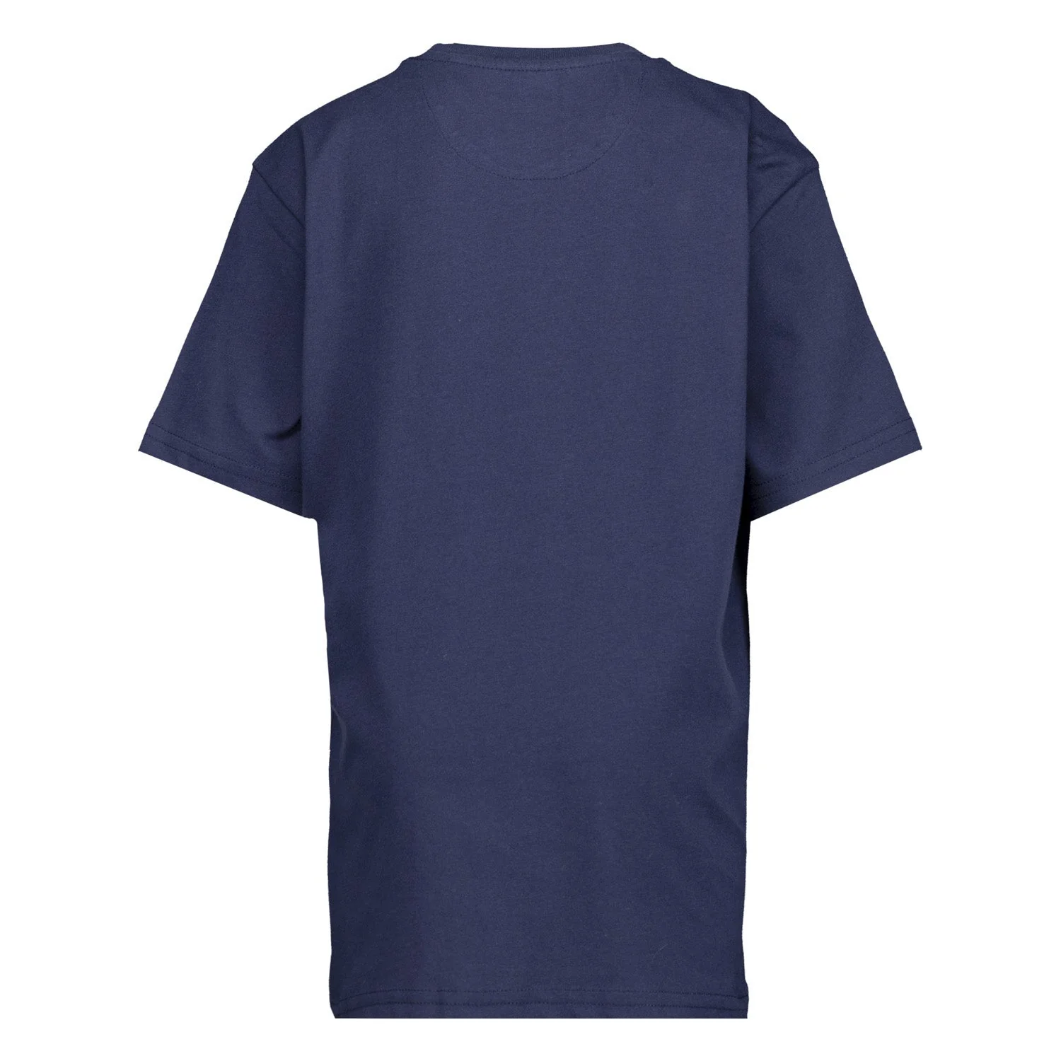 Kids ECO Essentials Real Madrid Color Crest T-Shirt Navy - Image 4