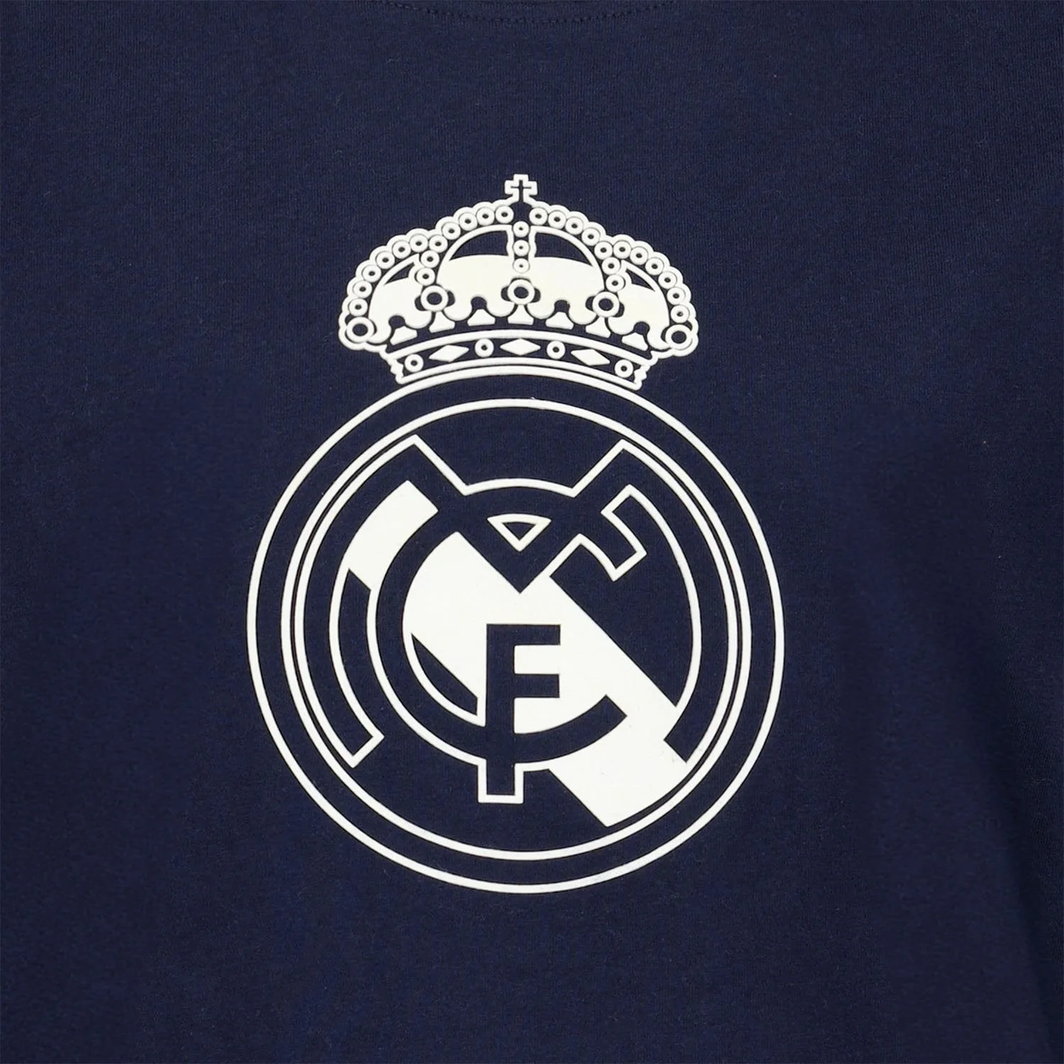 Kids Color Crest T-Shirt Navy Real Madrid - Image 4