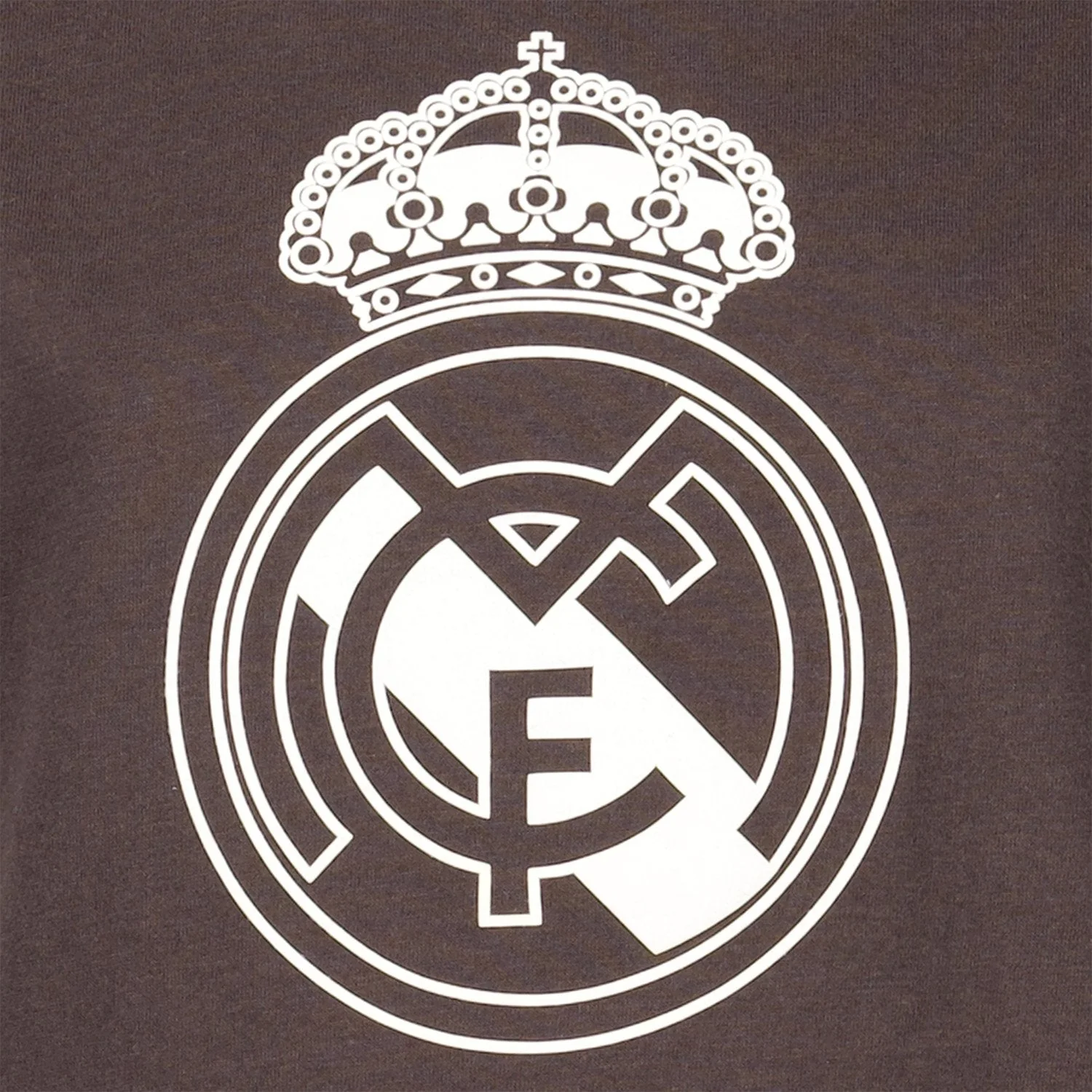 Kids Color Crest T-Shirt Washed Black Real Madrid - Image 3
