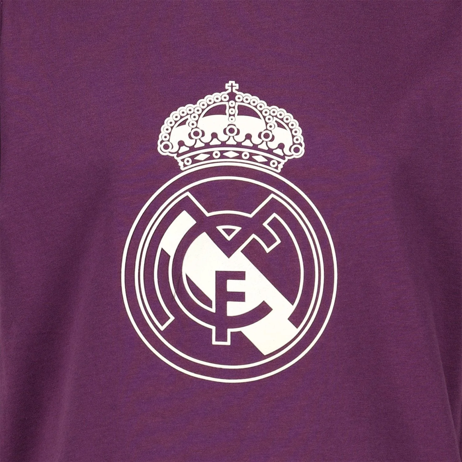 Kids Color Crest T-Shirt Purple Real Madrid - Image 4
