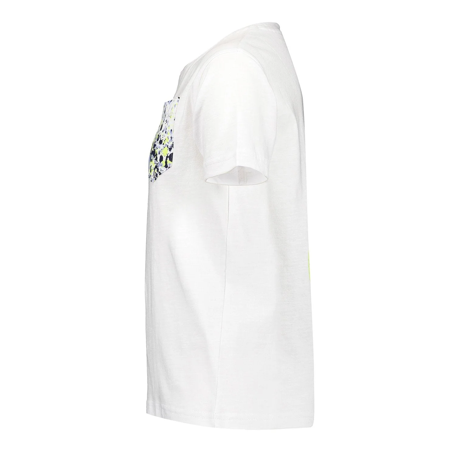 Kids T-Shirt Fan Kids Splatter Pocket White Real Madrid - Image 3