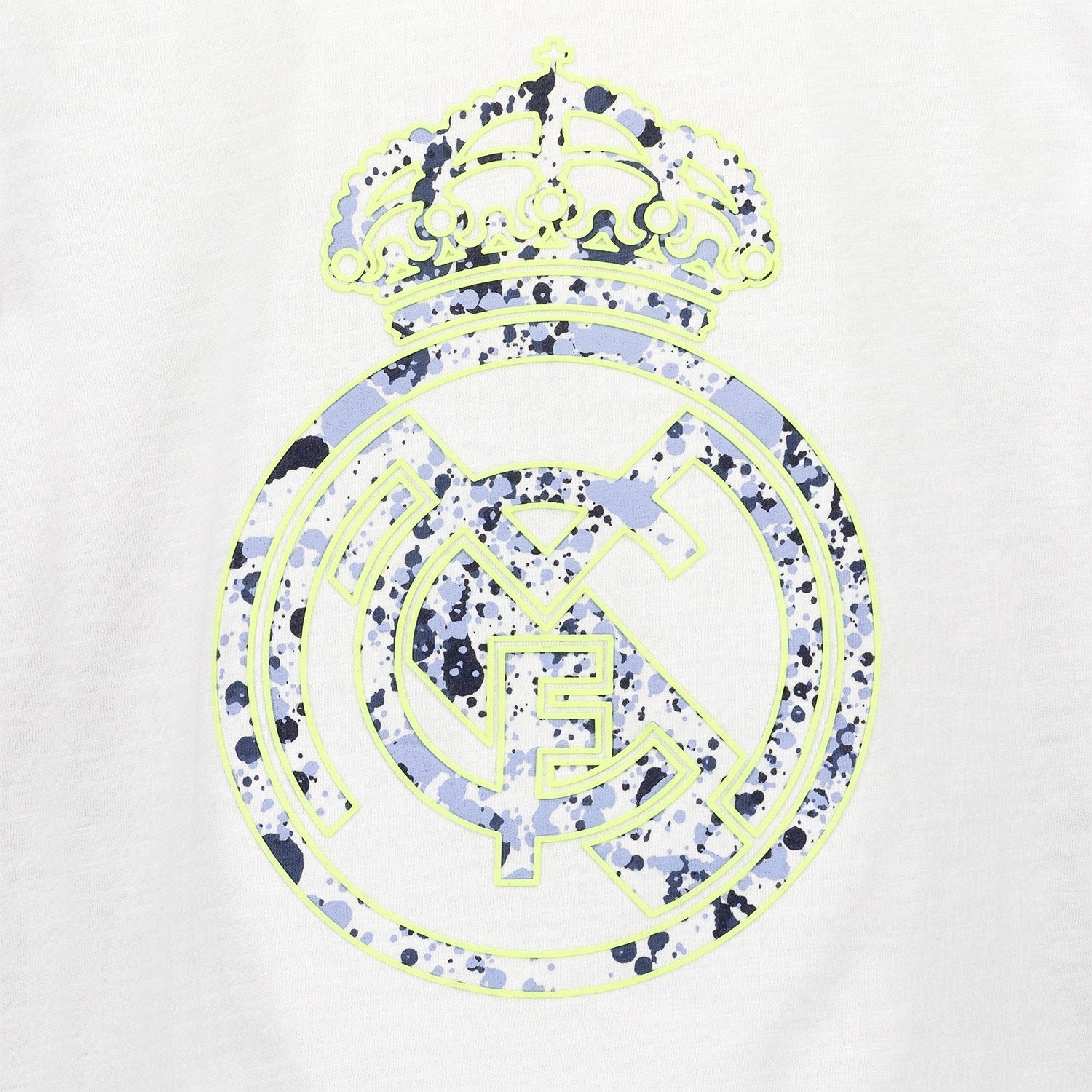 Kids T-Shirt Fan Kids Splatter Pocket White Real Madrid - Image 4
