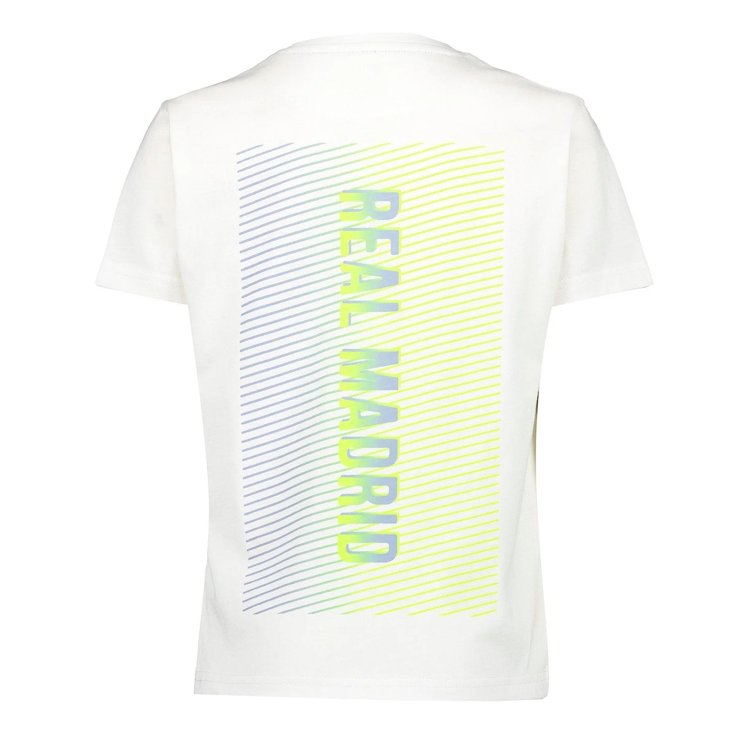 Kids T-Shirt Fan Kids Real Madrid Back Print White Real Madrid - Image 4