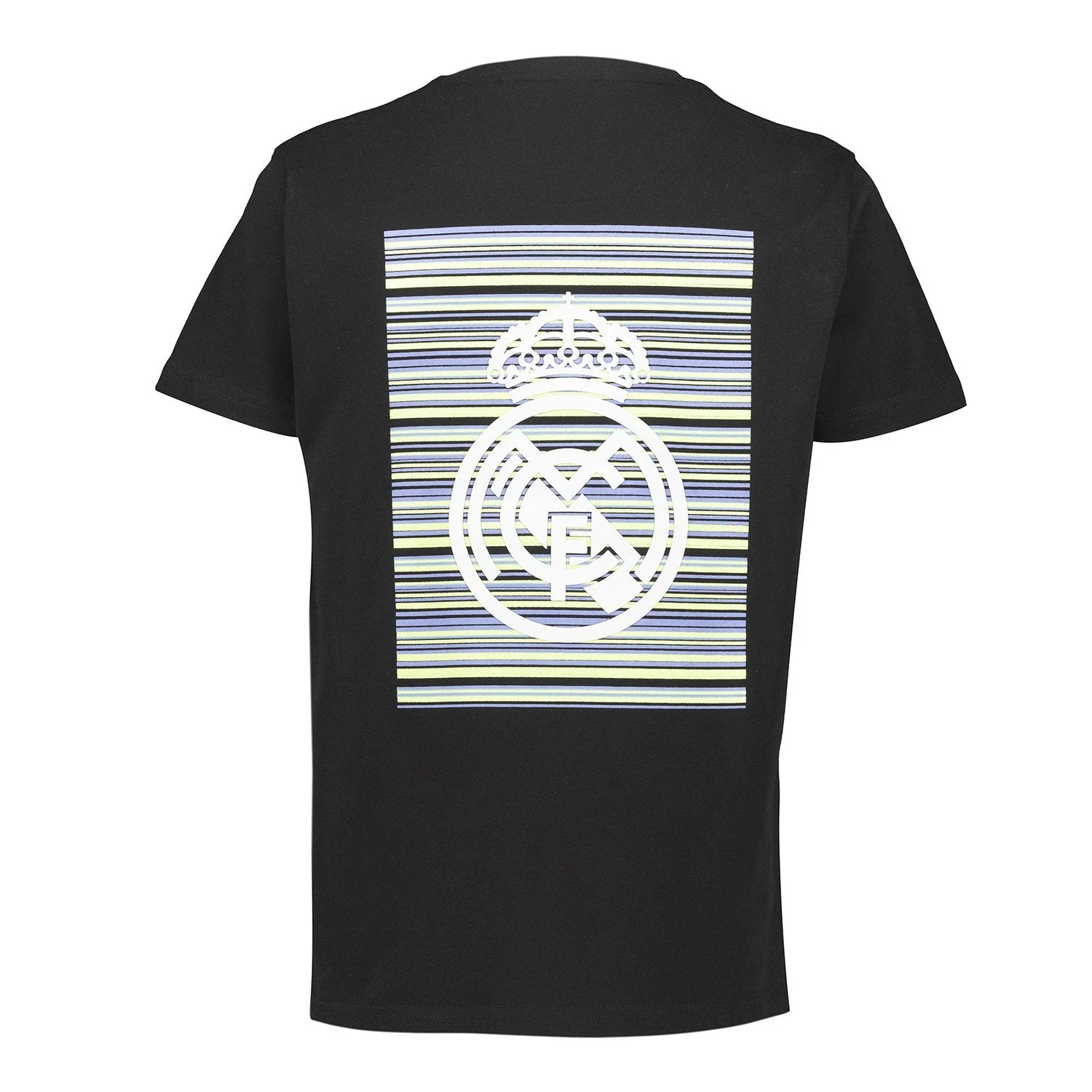 Kids T-Shirt Fan Kids Crest Back Print Black Real Madrid - Image 4