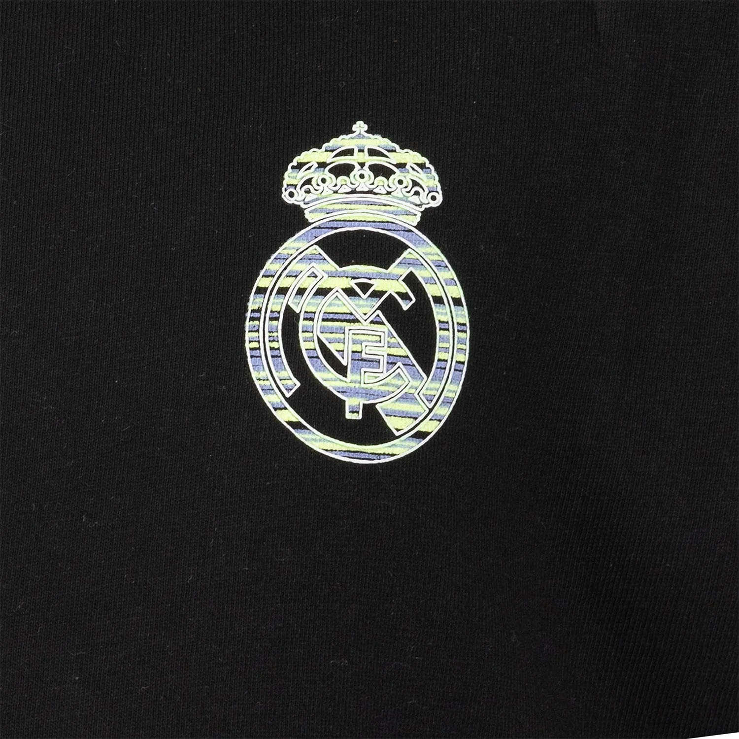 Kids T-Shirt Fan Kids Crest Back Print Black Real Madrid - Image 5