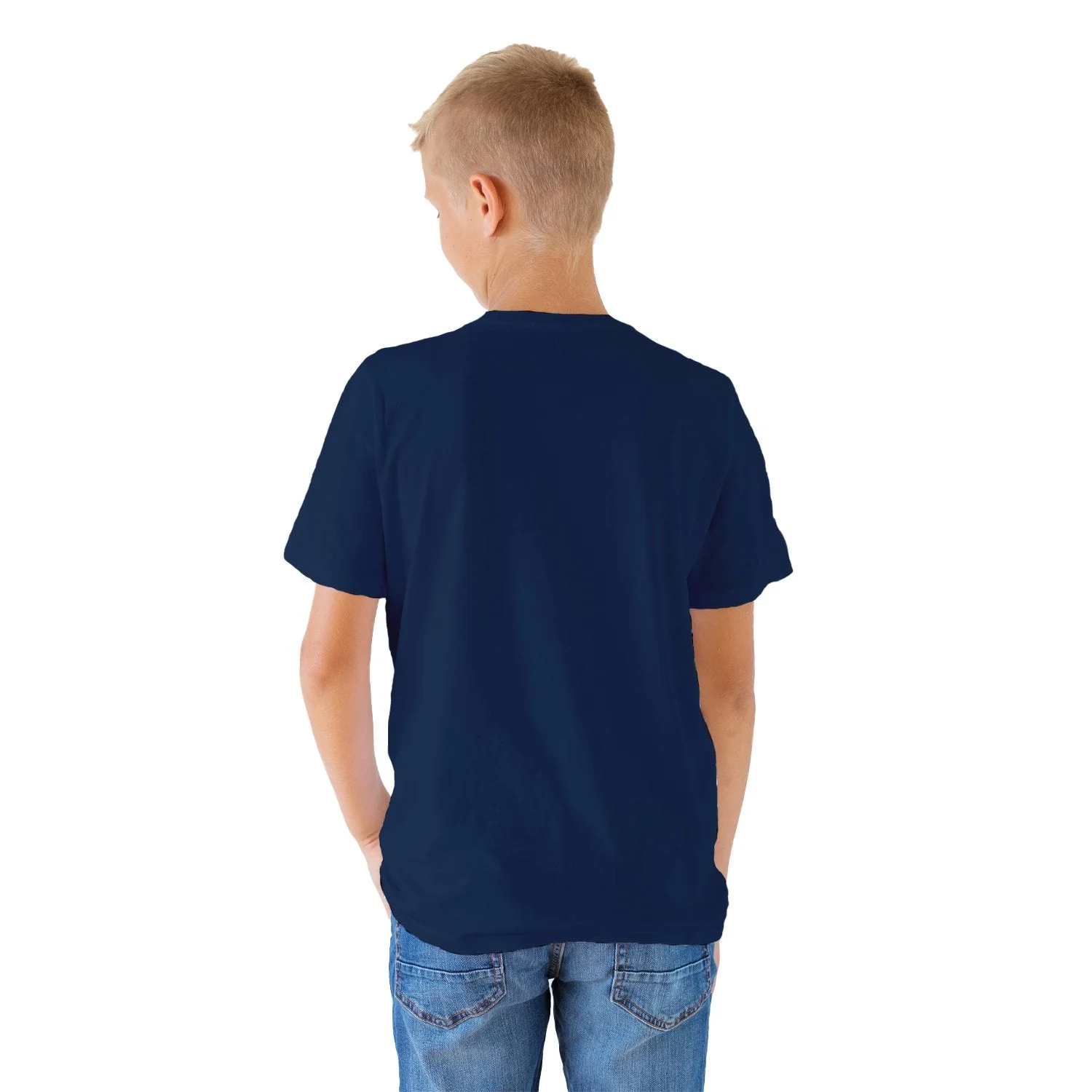 Kids UCL Final London 24 T-Shirt Navy - Image 4