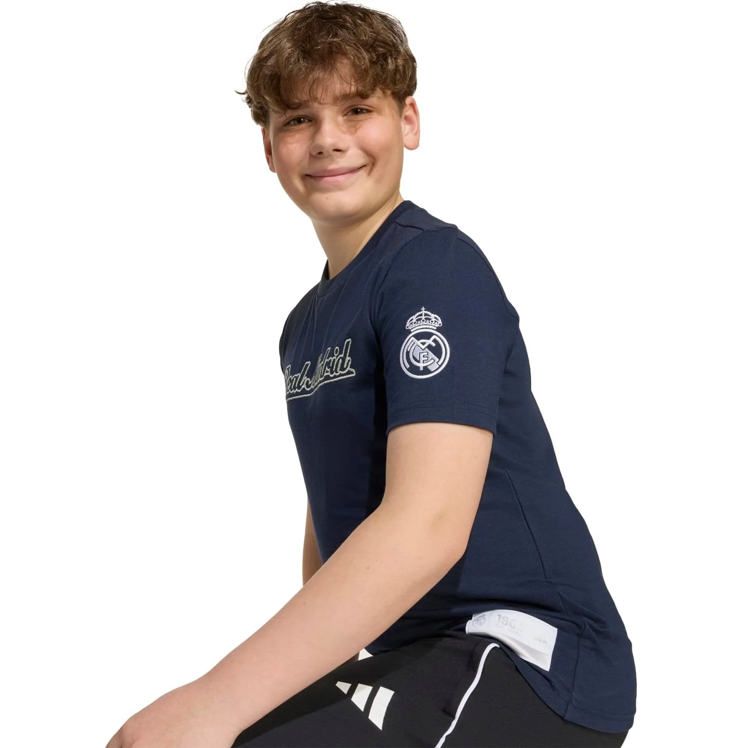 Kids adidas US Pack T-Shirt 25/26 Navy - Image 5