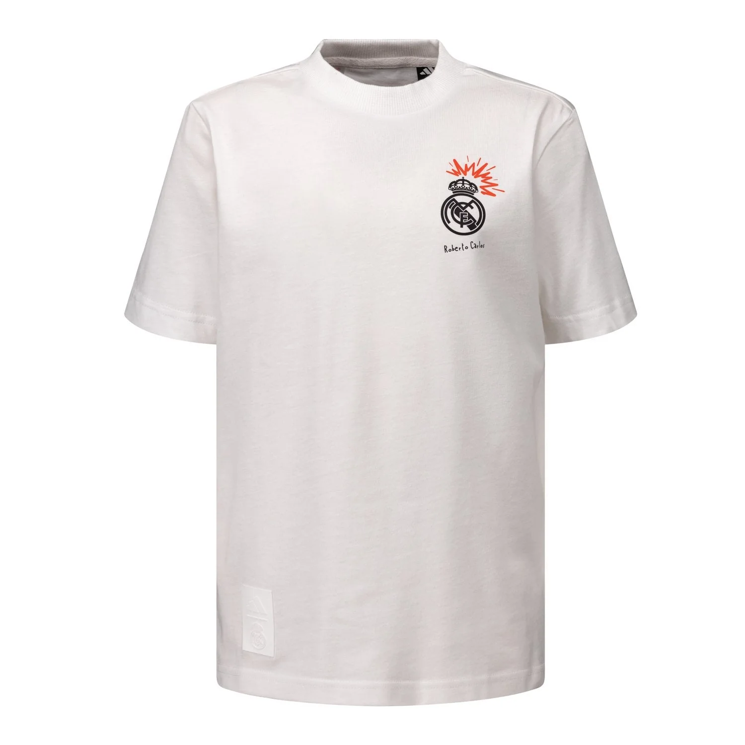 Kids T-Shirt Roberto Carlos adidas Magic Moments White - Image 2