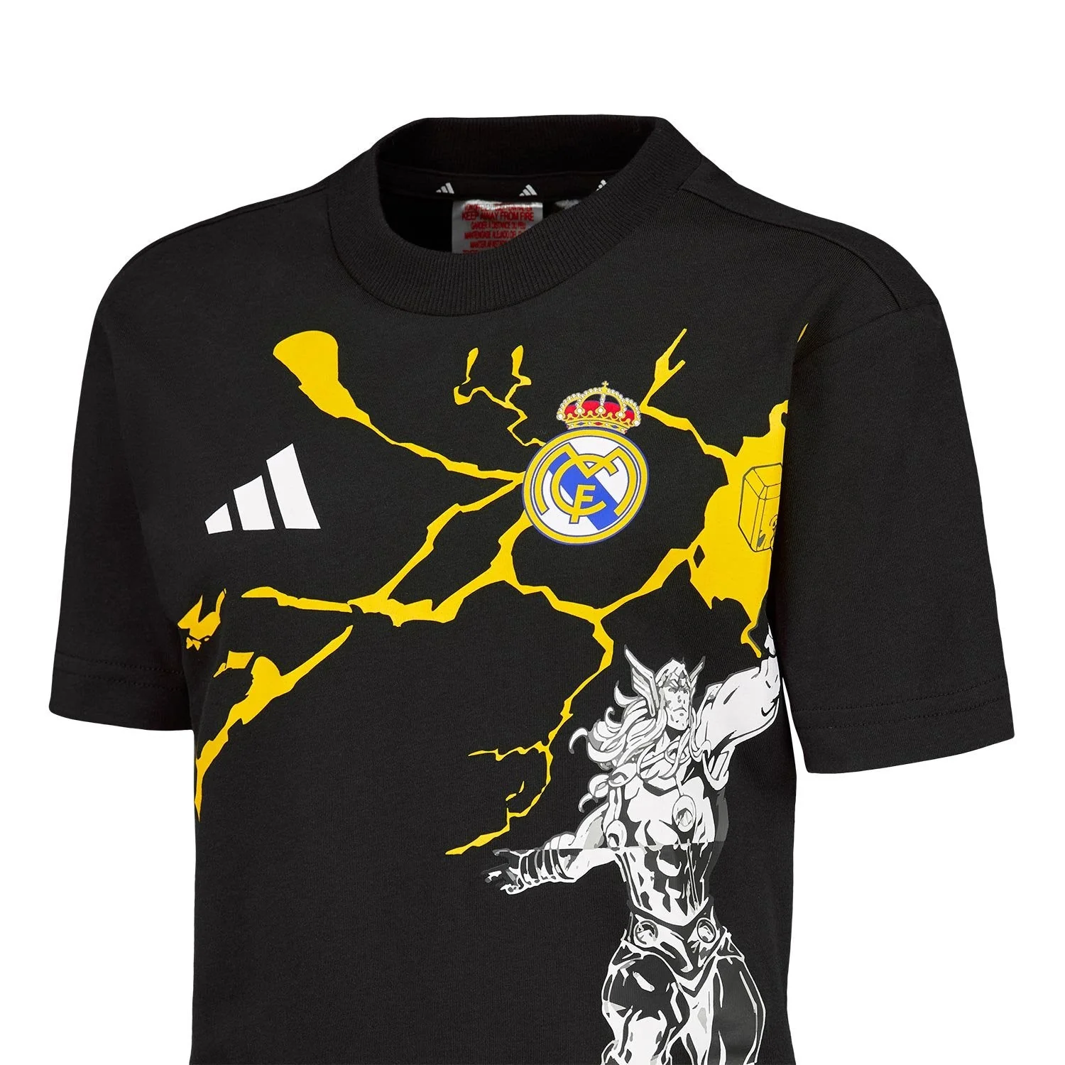 Youth adidas Marvel T-Shirt 25/26 Black - Image 3