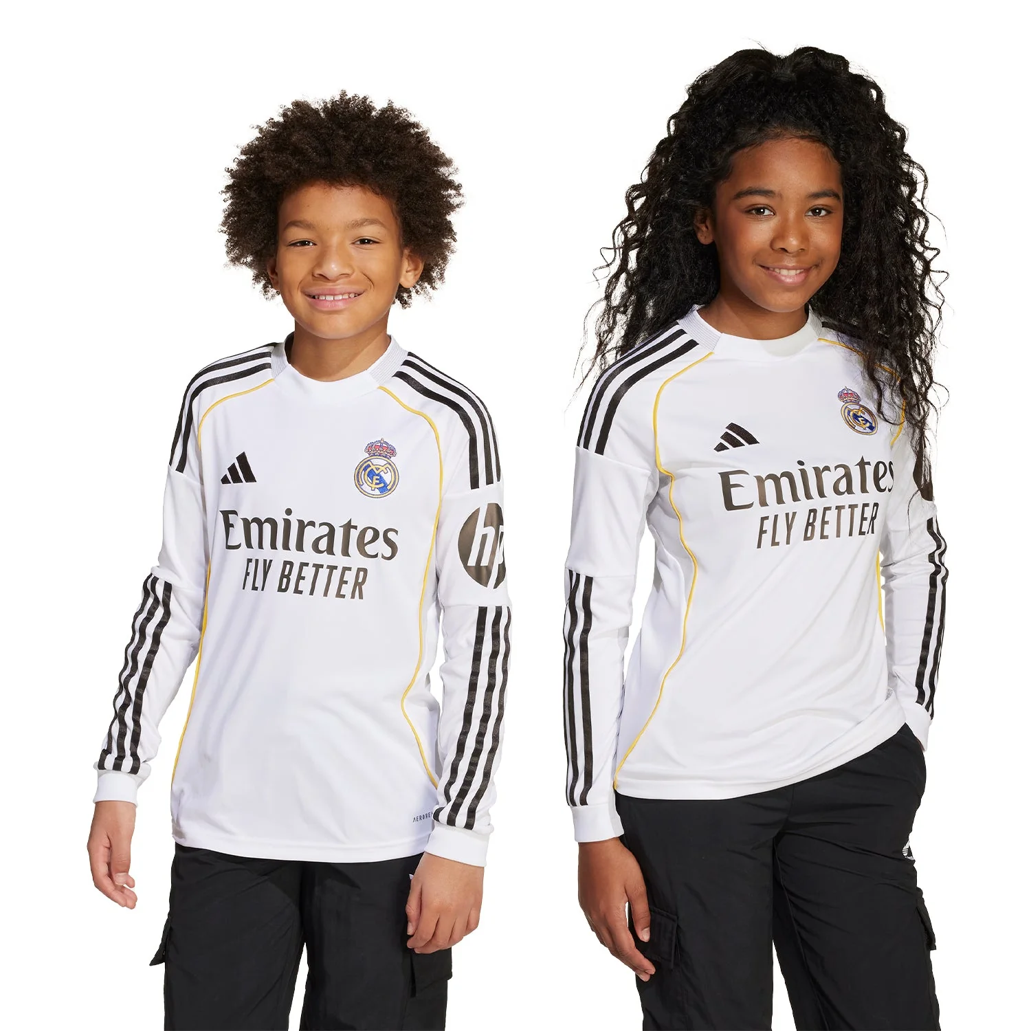 Kids Home Long Sleeve Jersey 25/26 White - Image 4
