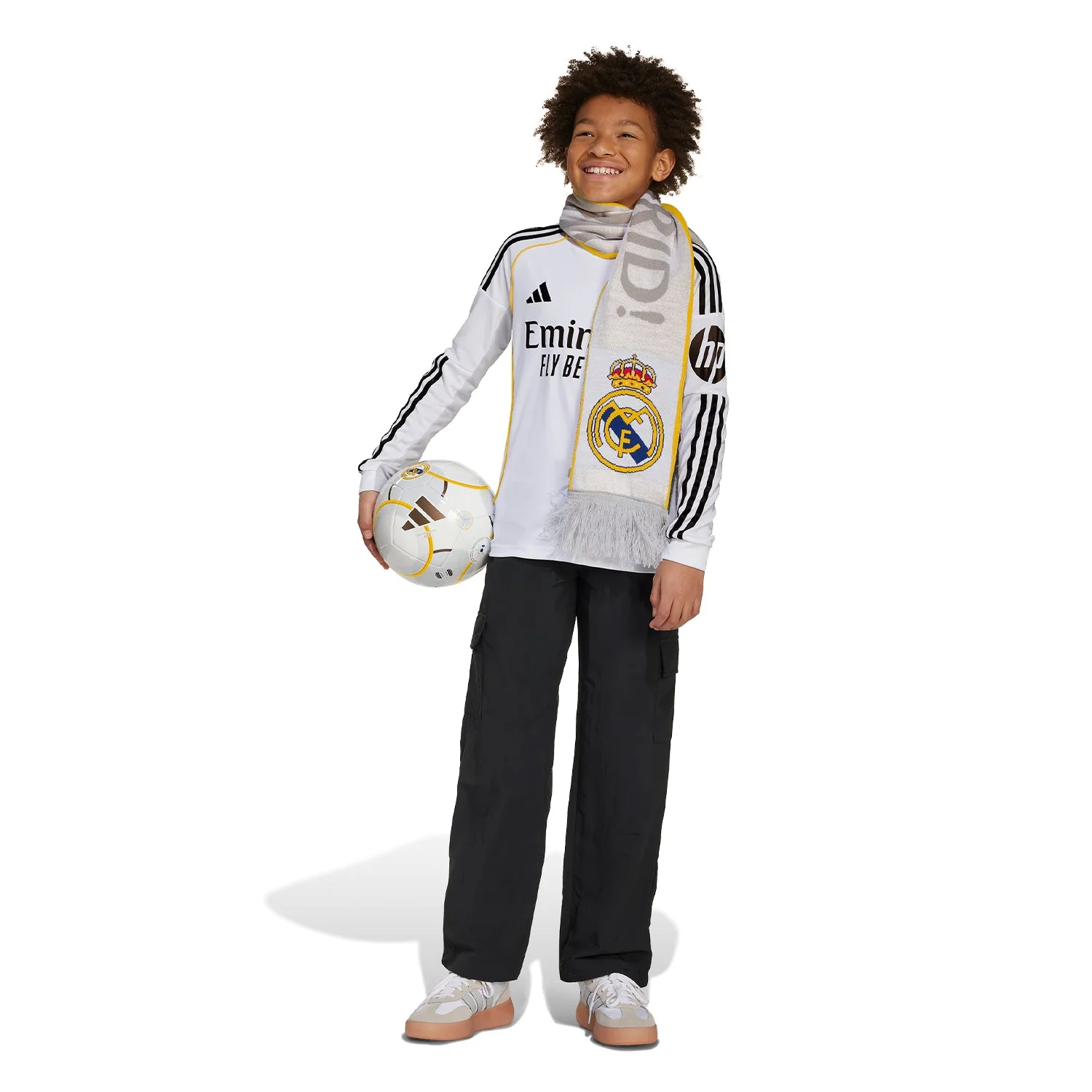Kids Home Long Sleeve Jersey 25/26 White - Image 5