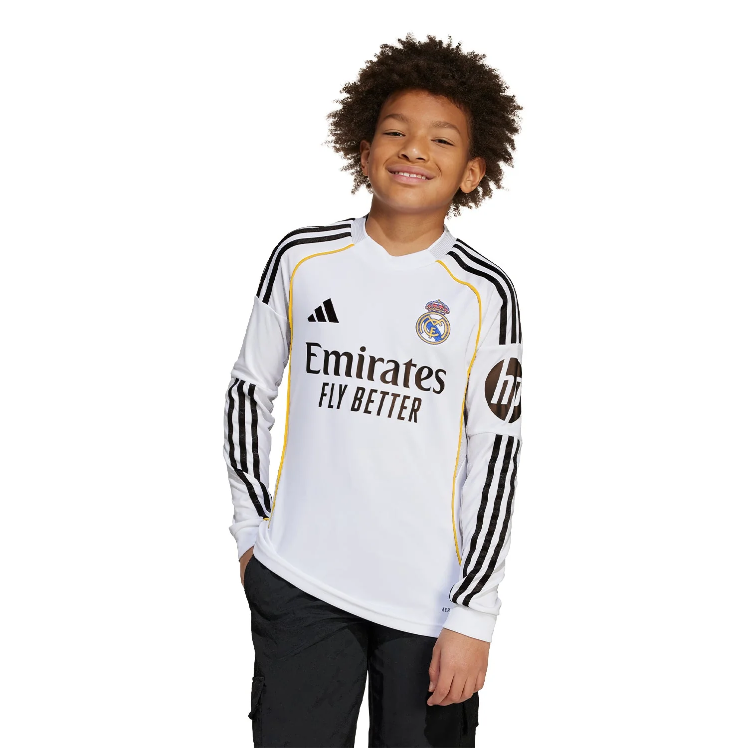 Kids Home Long Sleeve Jersey 25/26 White - Image 6