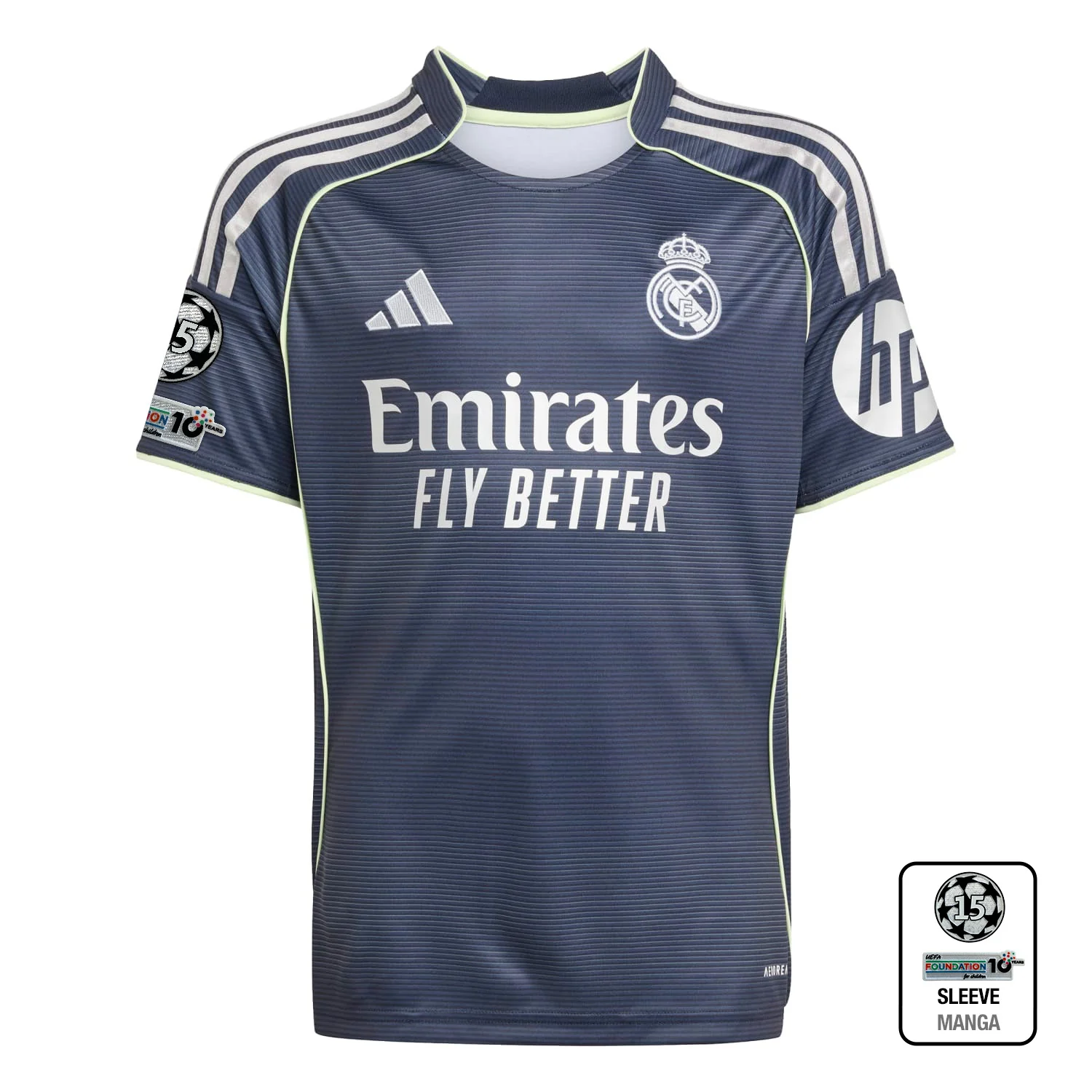 Youth Away Jersey 25/26 Navy - Image 9