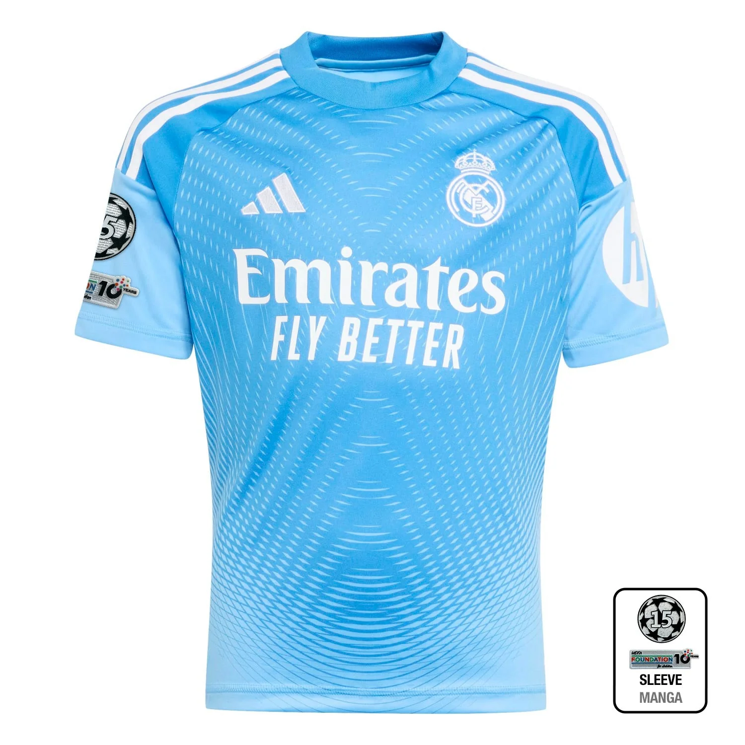Kids Goalkeeper Jersey 25/26 Blue - Image 4