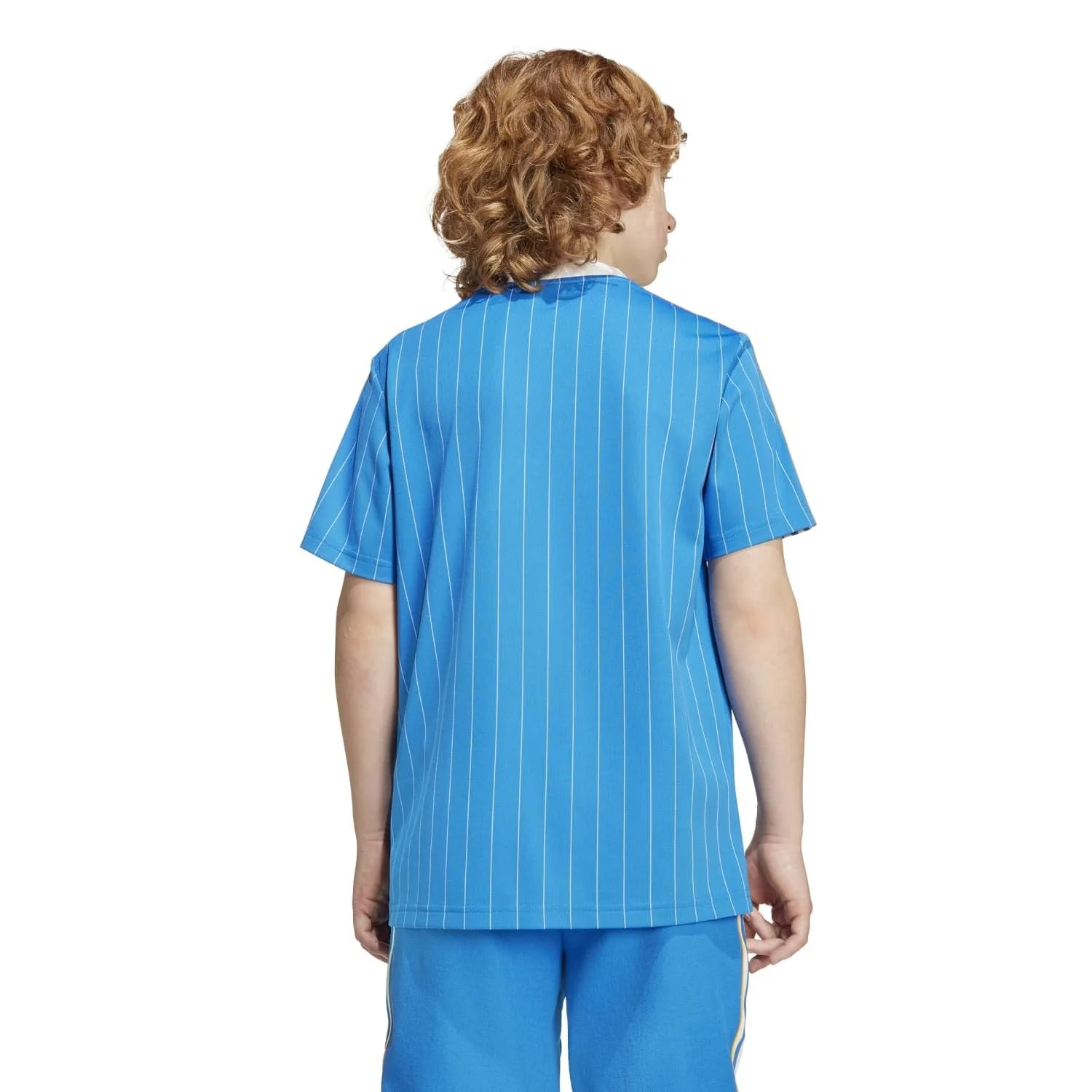Kids adidas Originals Terrace Icons Shirt 25/26 Blue - Image 4
