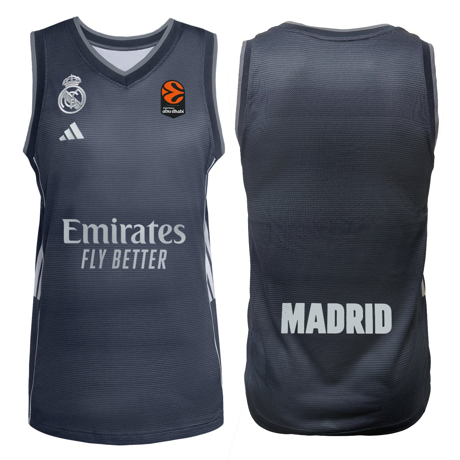 Kids Away Basketball Shirt 25/26 Navy - Image 2