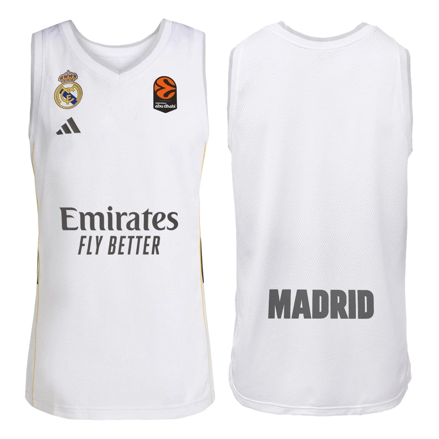 Kids Home Basketball Shirt 25/26 White - Image 6