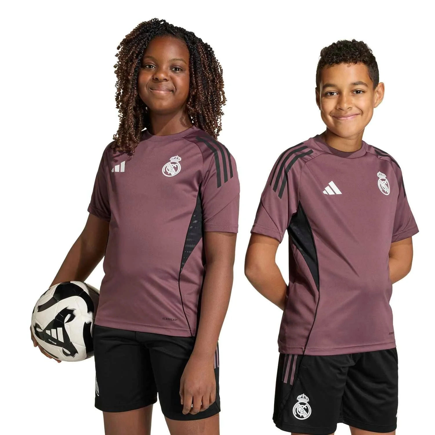 Youth adidas Training Shirt 25/26 Purple - Image 4