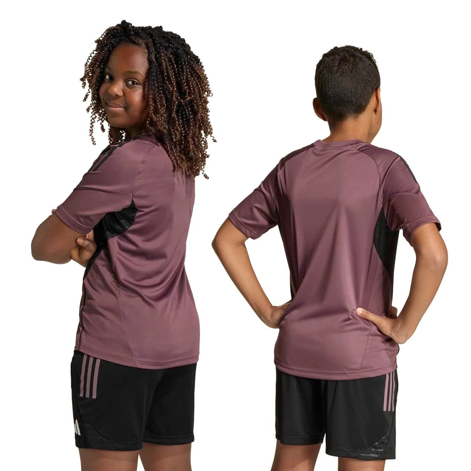 Youth adidas Training Shirt 25/26 Purple - Image 6