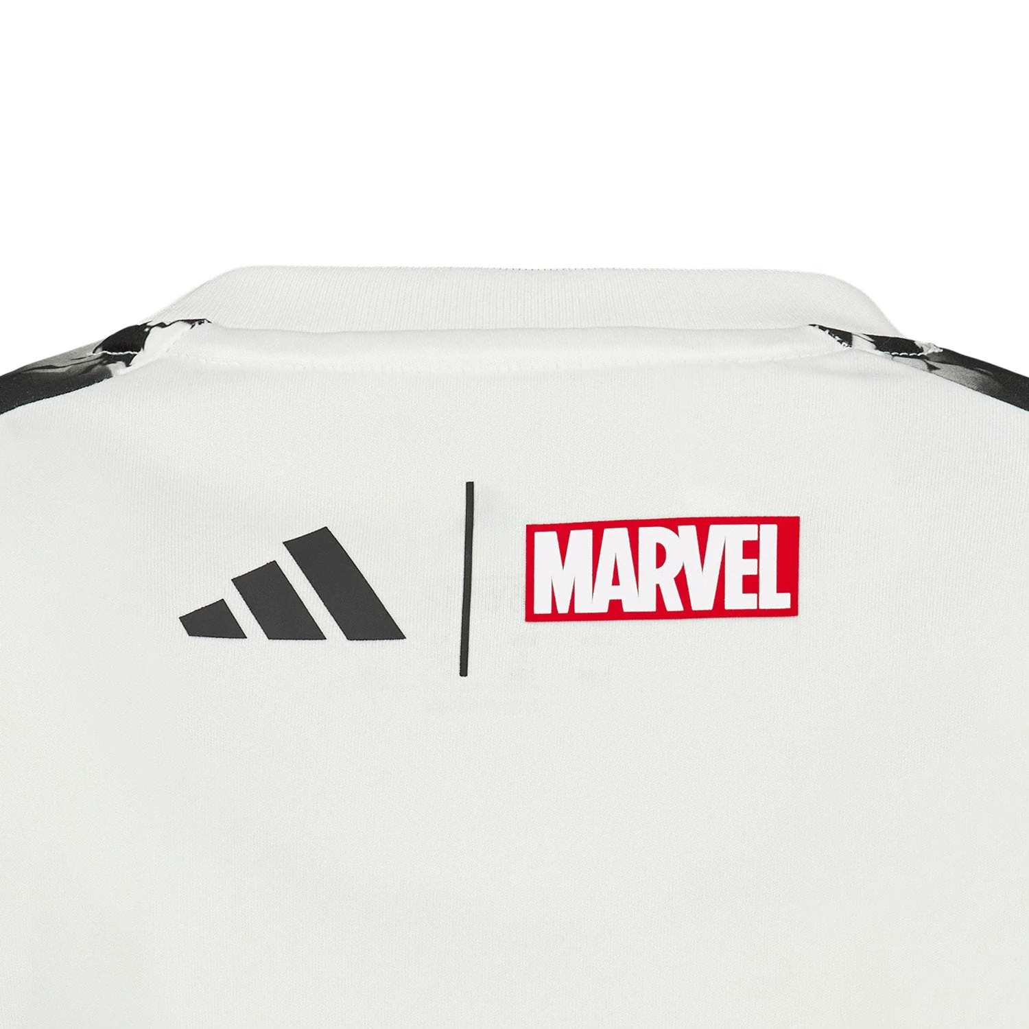Youth adidas Marvel Training Shirt 25/26 White/Gold - Image 4