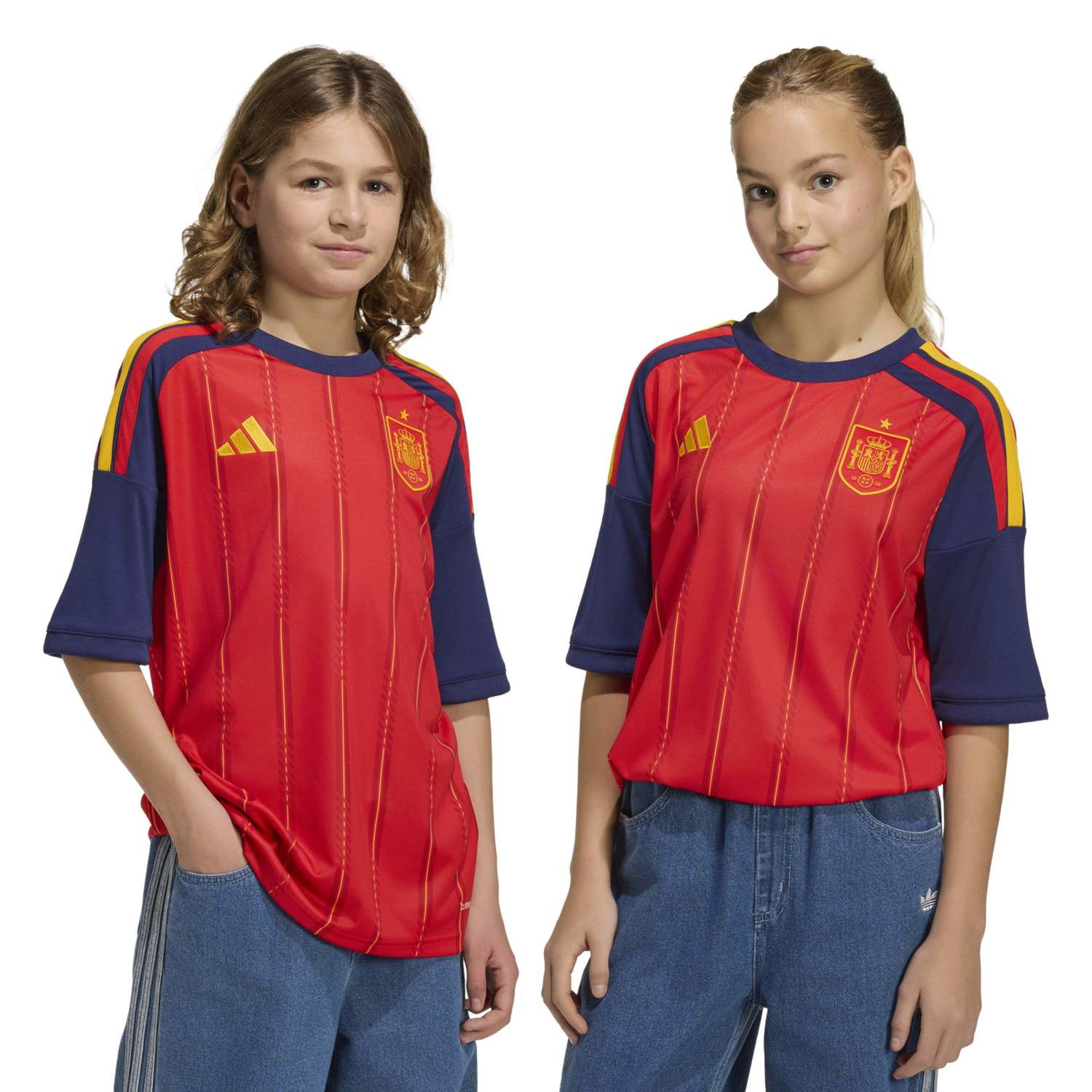 Spain Kids Home Jersey World Cup 2026 Red - Image 9
