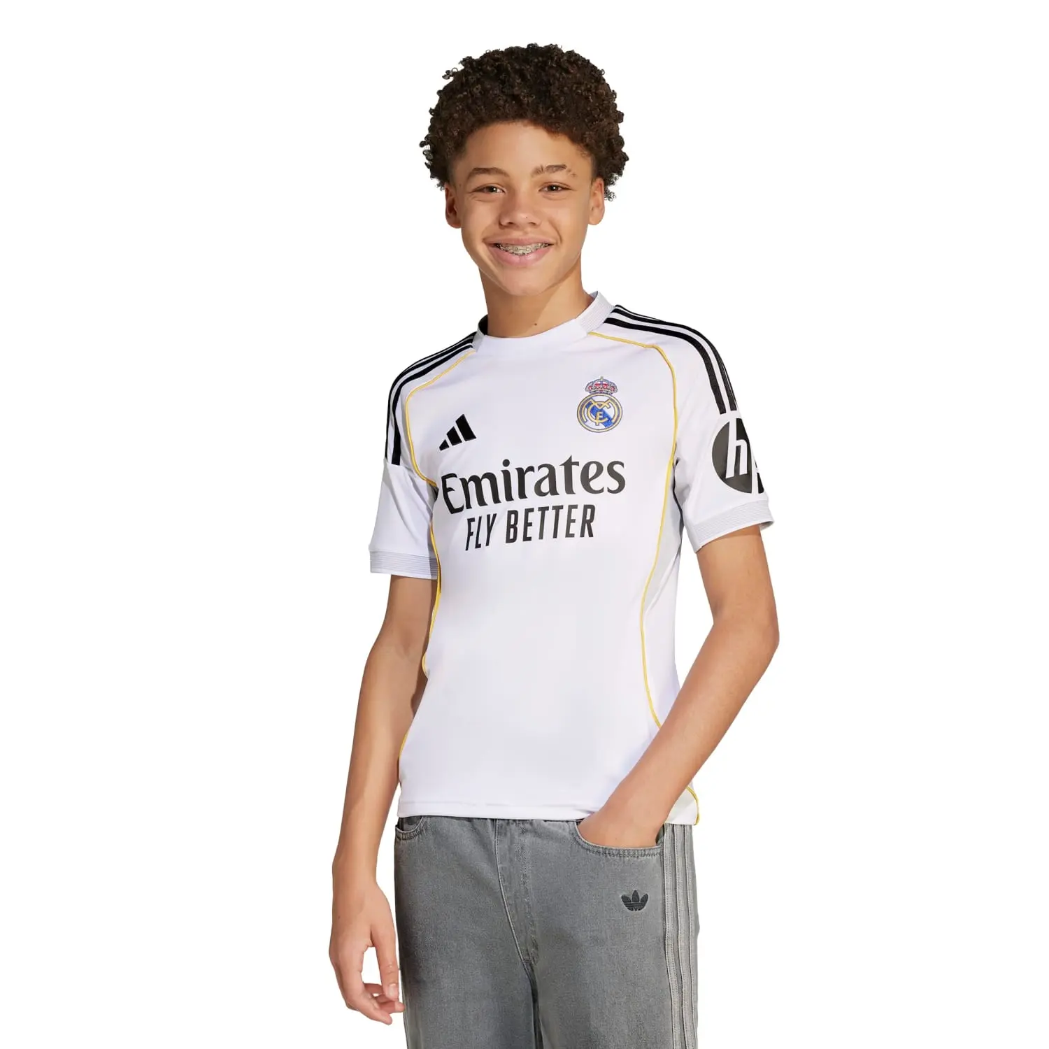Youth Home Jersey 25/26 White - Image 4