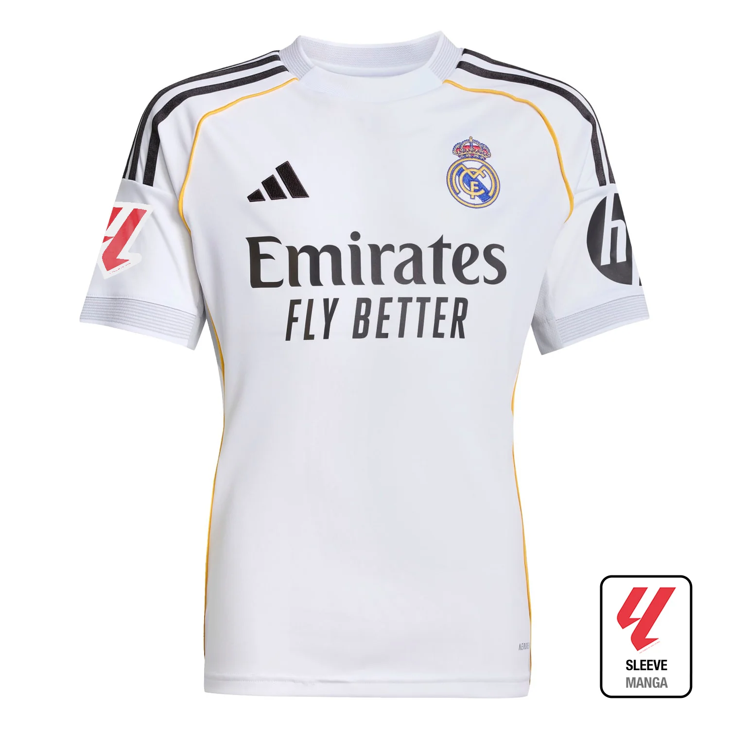 Youth Home Jersey 25/26 White - Image 9